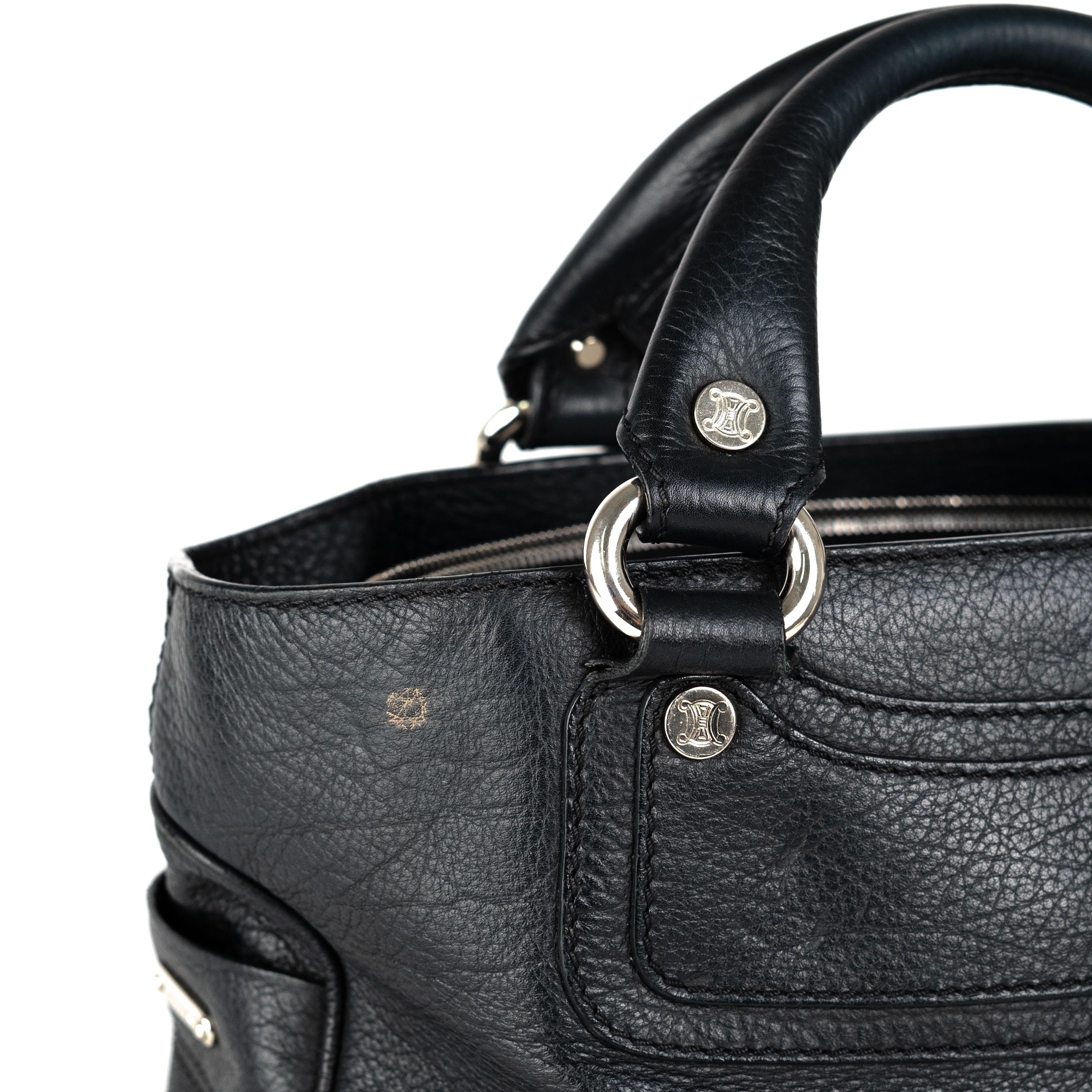 Celine Boogie Bag Black - Luxury Leather Handbag for Women | Perfect for Work, Travel & Evening Events