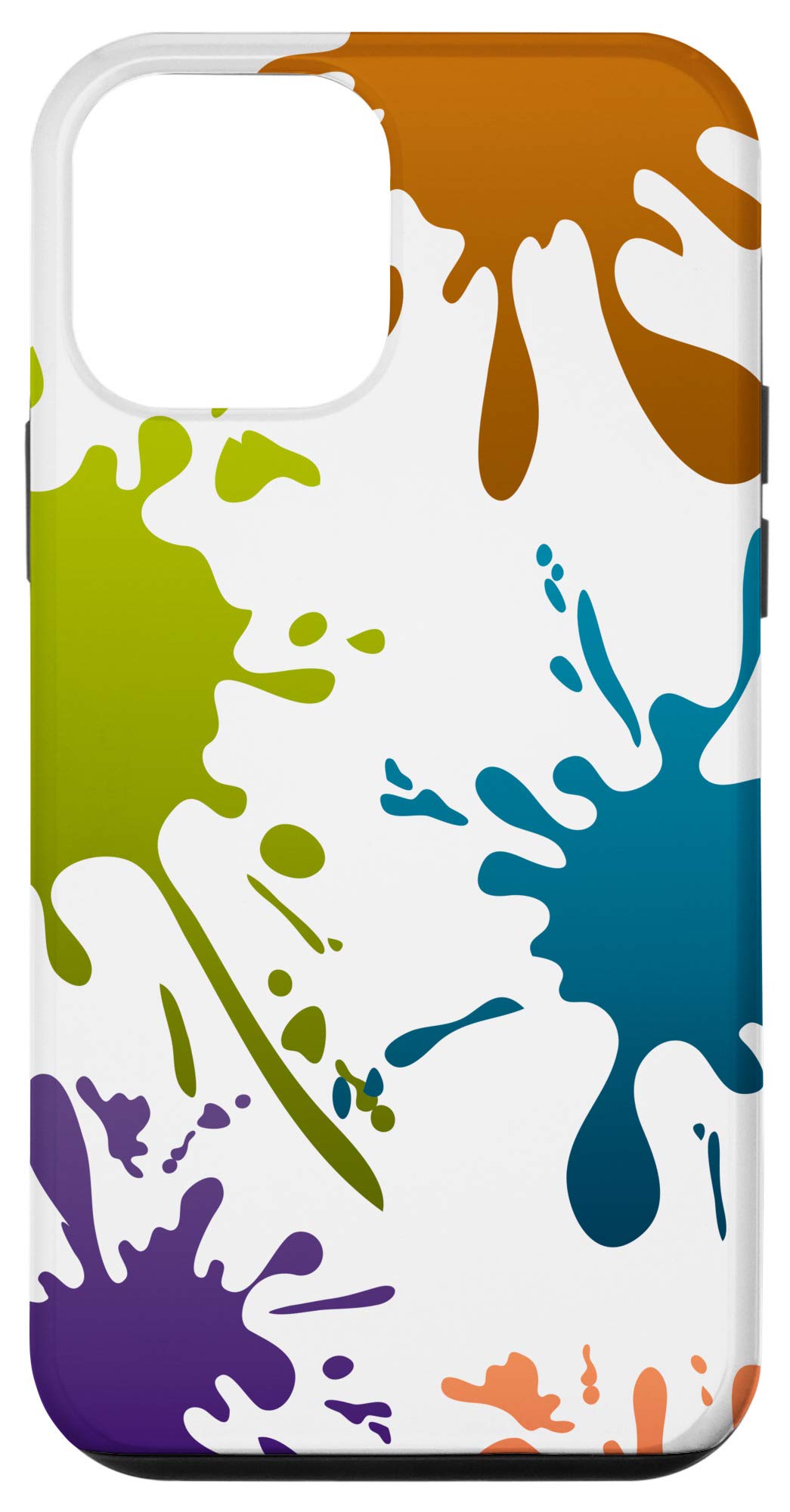 iPhone 12 Mini Case - Colorful Dripping Watercolor Design | Artist Gift Idea for Painters | Perfect for Creative Professionals & Art Lovers