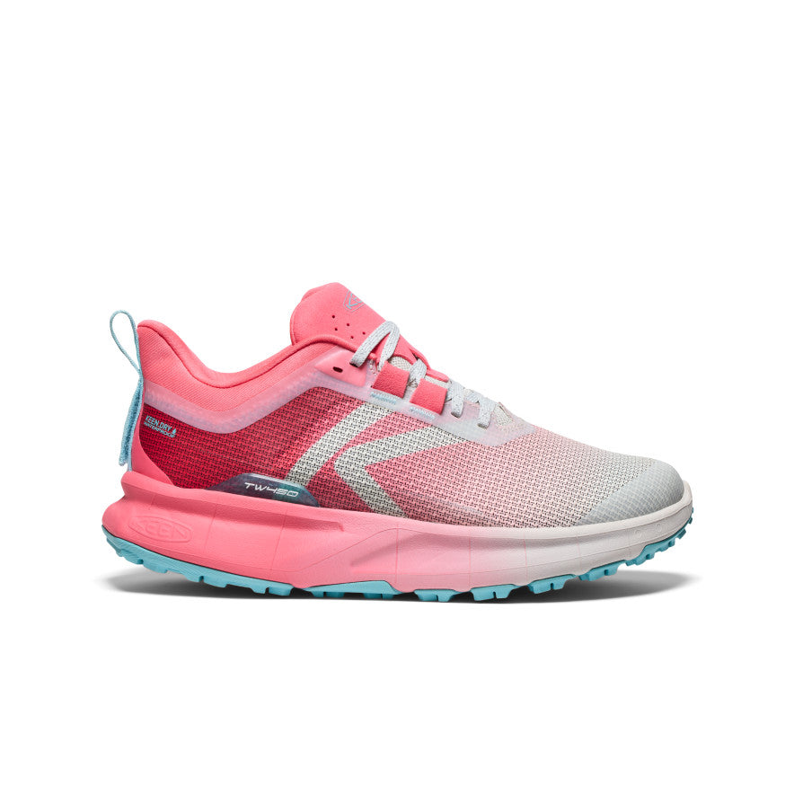 Women's 450 Dirt Waterproof Hiking Shoes - Rouge Red/Star White | Lightweight Outdoor Trekking Footwear for Trail Running & Mountain Climbing