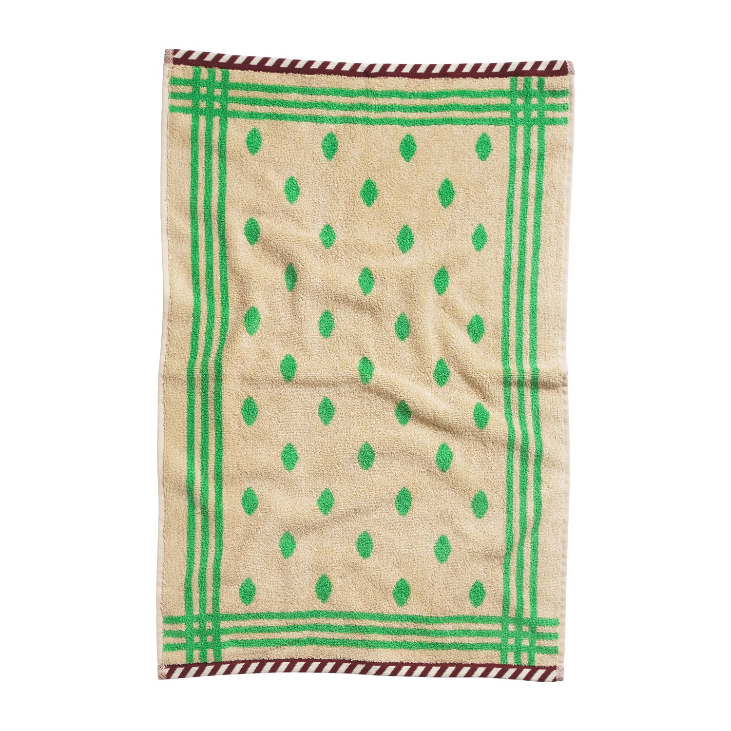 Premium Palermo Hand Towel in Chai Color - Soft, Absorbent & Quick-Drying for Kitchen, Bathroom & Spa Use