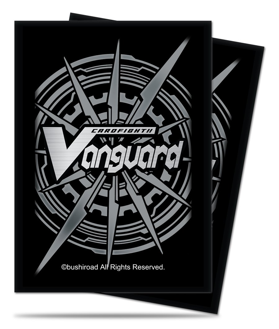 Cardfight!! Vanguard Silver Card Back Small Size Deck Protector Sleeves (65 Count) - Premium Trading Card Game Accessories for Collectors & Players | Perfect for TCG Tournaments & Card Storage
