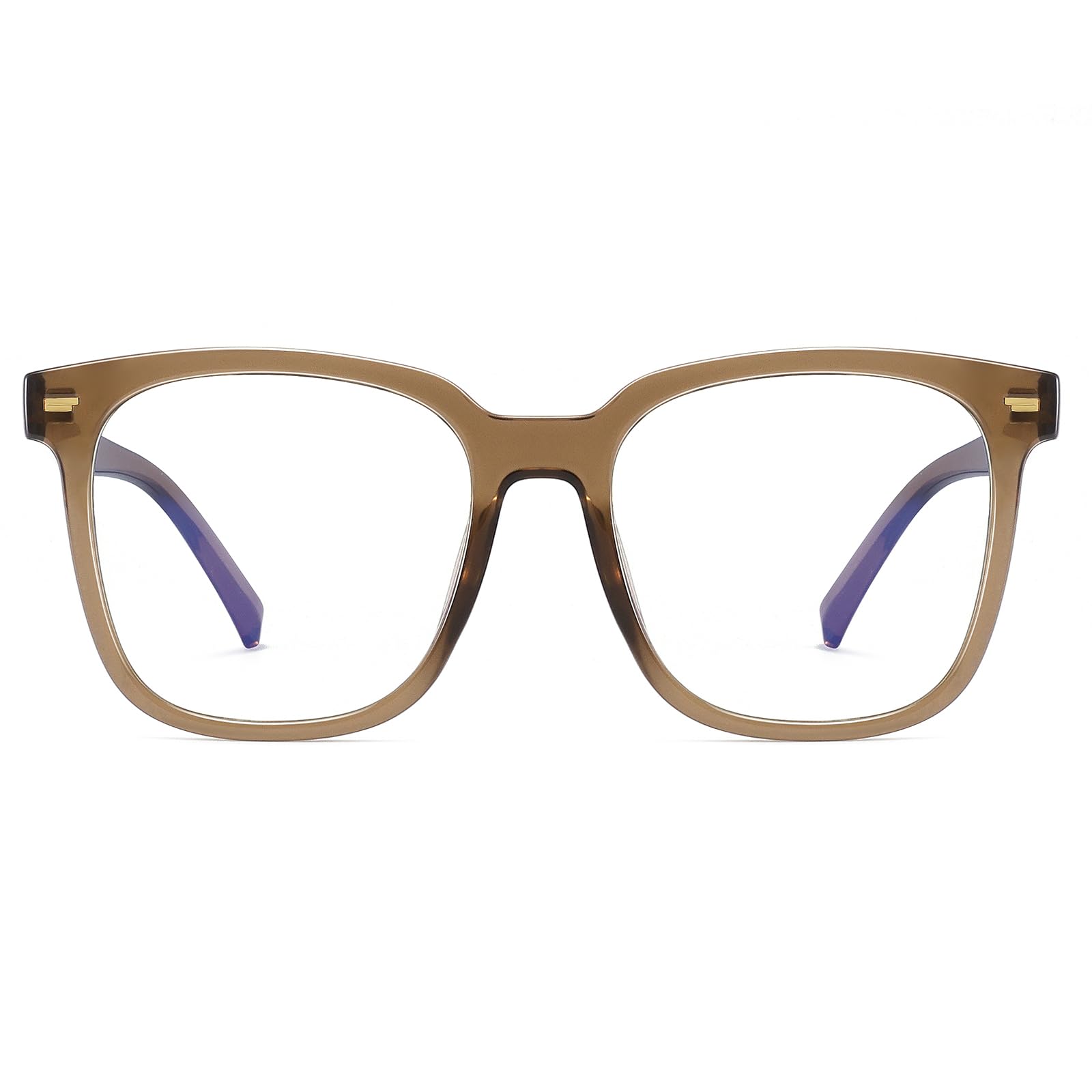 Blue Light Blocking Glasses for Women & Men - PANNER Oversized Square Anti Glare Computer Glasses to Reduce Eye Strain | Perfect for Office Work, Gaming & Screen Time