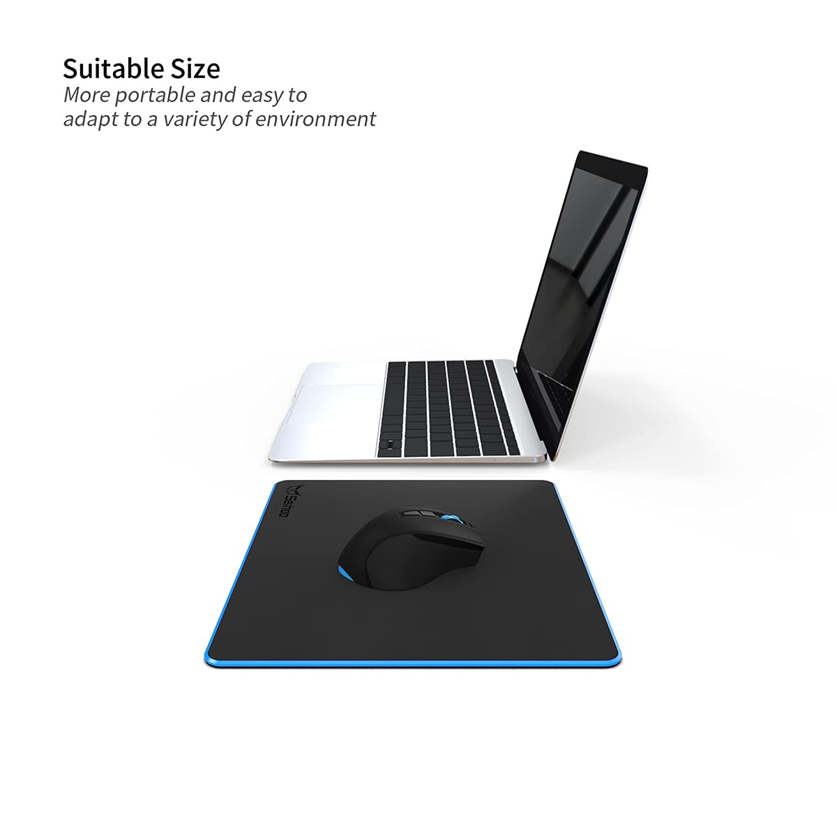 Premium Esports Hard Mouse Pad - Ultra Smooth Plastic Resin Surface, Waterproof & Odorless - Fast & Precise Tracking for Gaming & Office Use - Perfect for PC, Laptop, Workstation & Competitive Gaming
