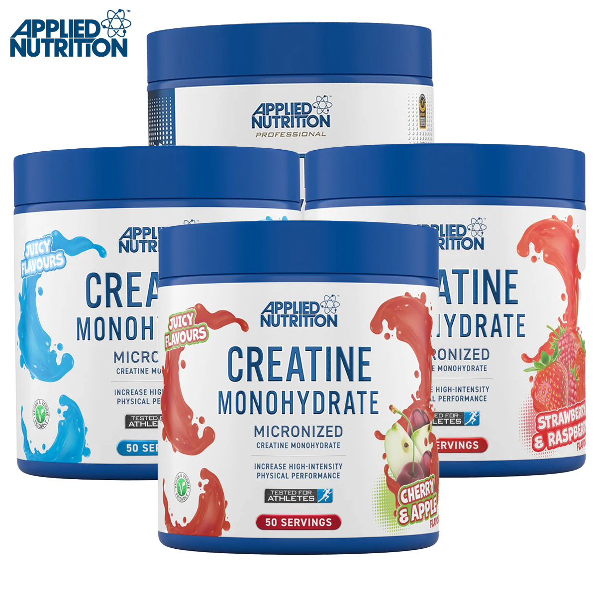 Applied Nutrition Micronized Creatine Monohydrate Powder 250g - Pure Muscle Builder for Athletes & Gym Workouts
