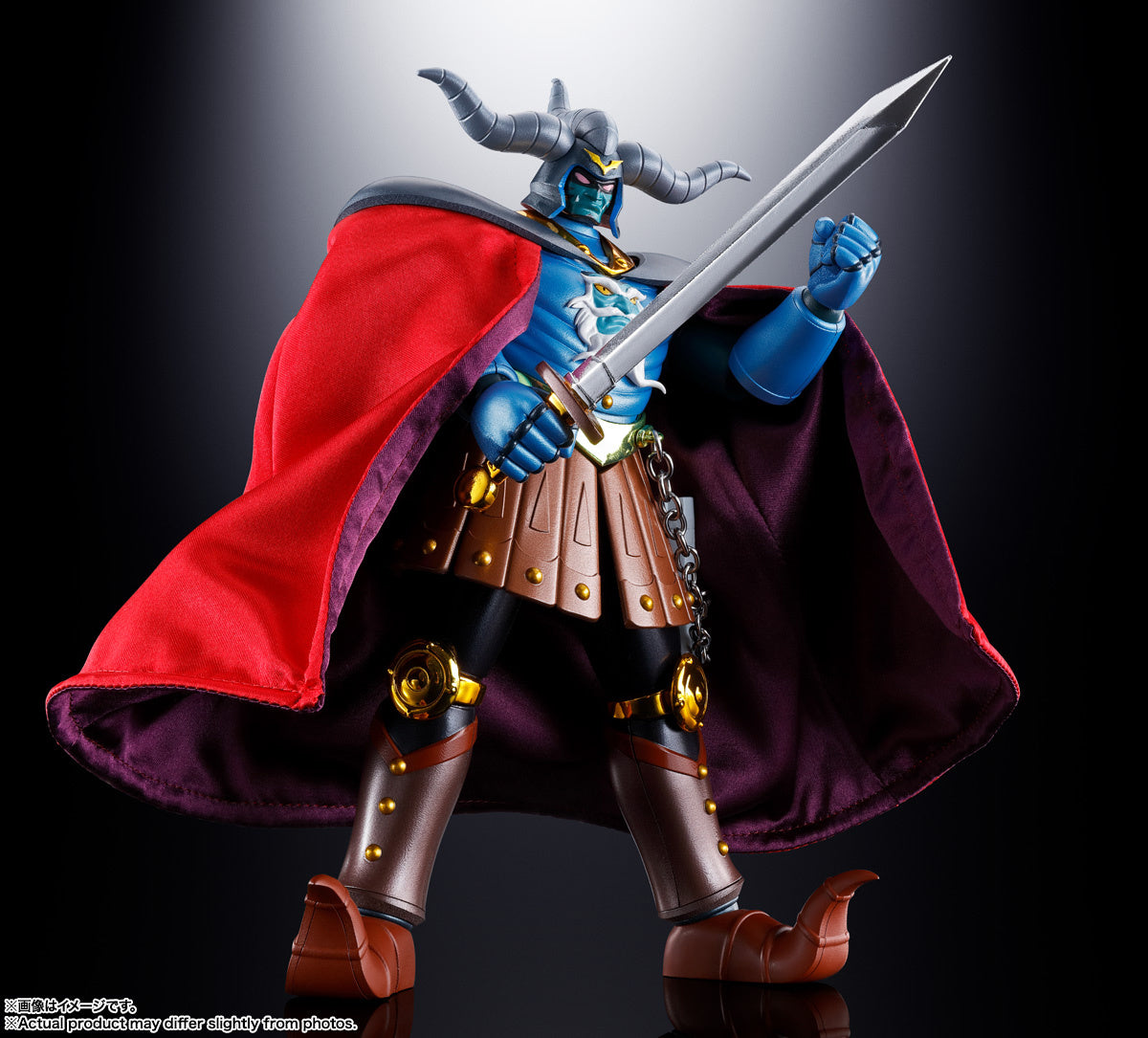 Bandai Soul of Chogokin GX-110 Ankoku Daishogun Mazinger Z Premium Die-Cast Action Figure - Collectible Robot Toy for Anime Fans & Display Showcase