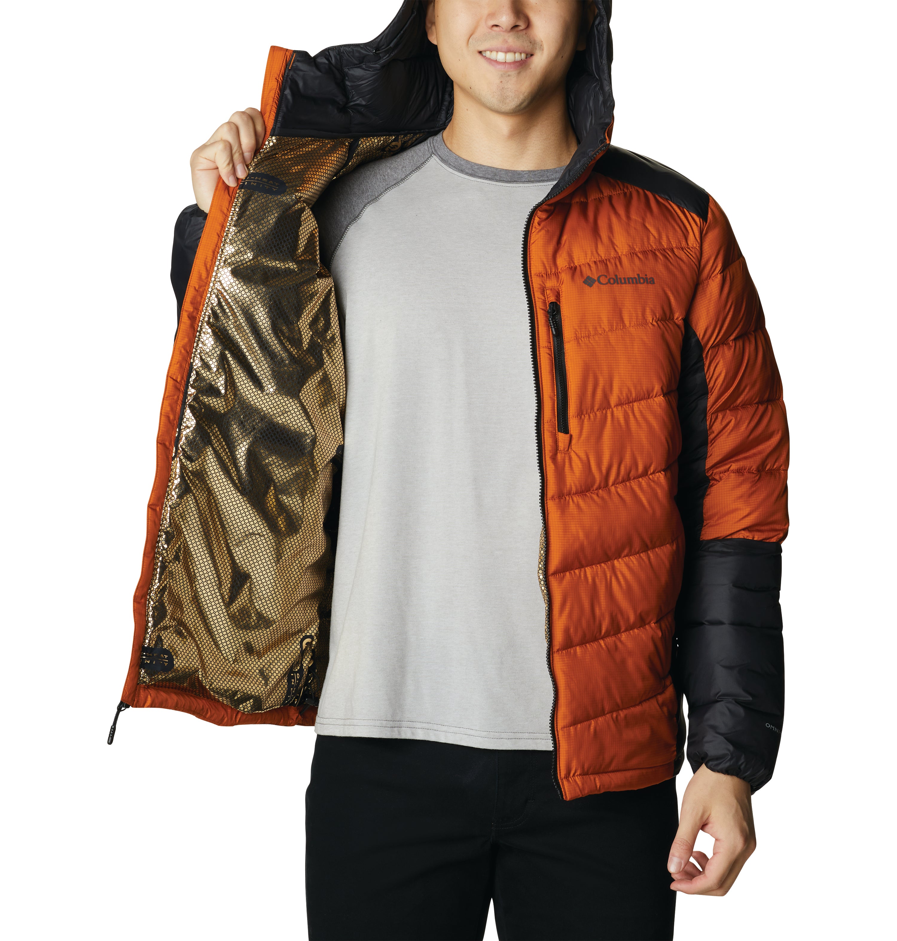 Columbia Men's Labyrinth Loop Waterproof Jacket - Lightweight Outdoor Windbreaker for Hiking, Camping & Travel
