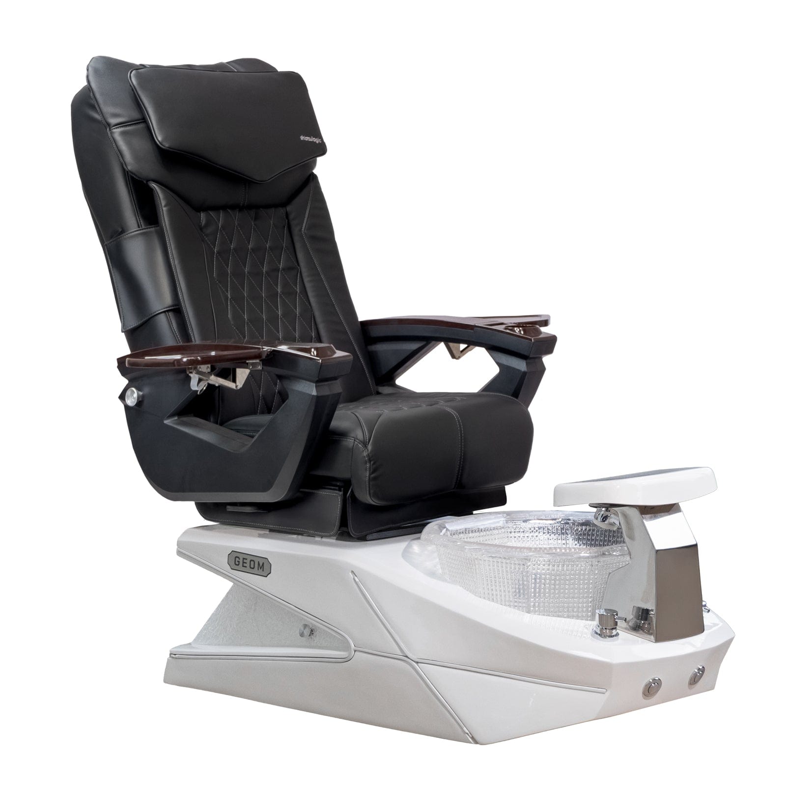 GEOM II Shiatsulogic LX Professional Pedicure Spa Chair for Salons - Massage, Foot Bath & Comfortable Reclining - Perfect for Nail Salons, Spas & Home Use