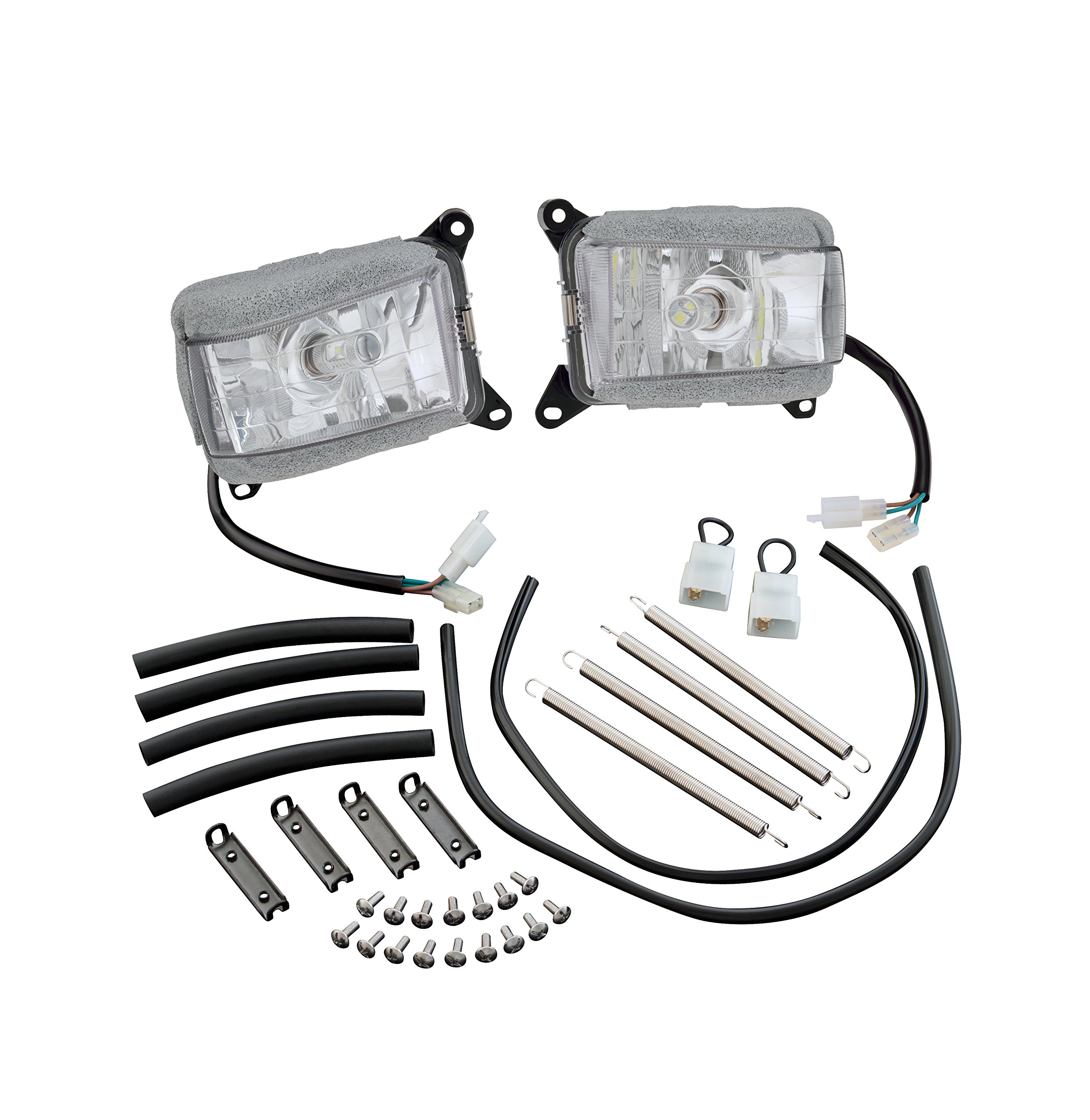 Show Chrome Accessories 52-595L LED Fog Light Kit - High Visibility Driving Lights for Trucks, SUVs & Off-Road Vehicles | Waterproof & Durable Fog Lamps for Night Driving, Bad Weather & Adventure Trips