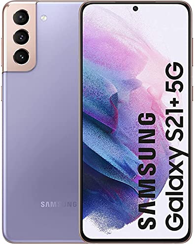 Samsung Galaxy S21+ Plus 5G Unlocked Smartphone - 128GB Phantom Violet (Renewed) | T-Mobile Compatible Android Phone | Fast 5G Connectivity for Streaming & Gaming