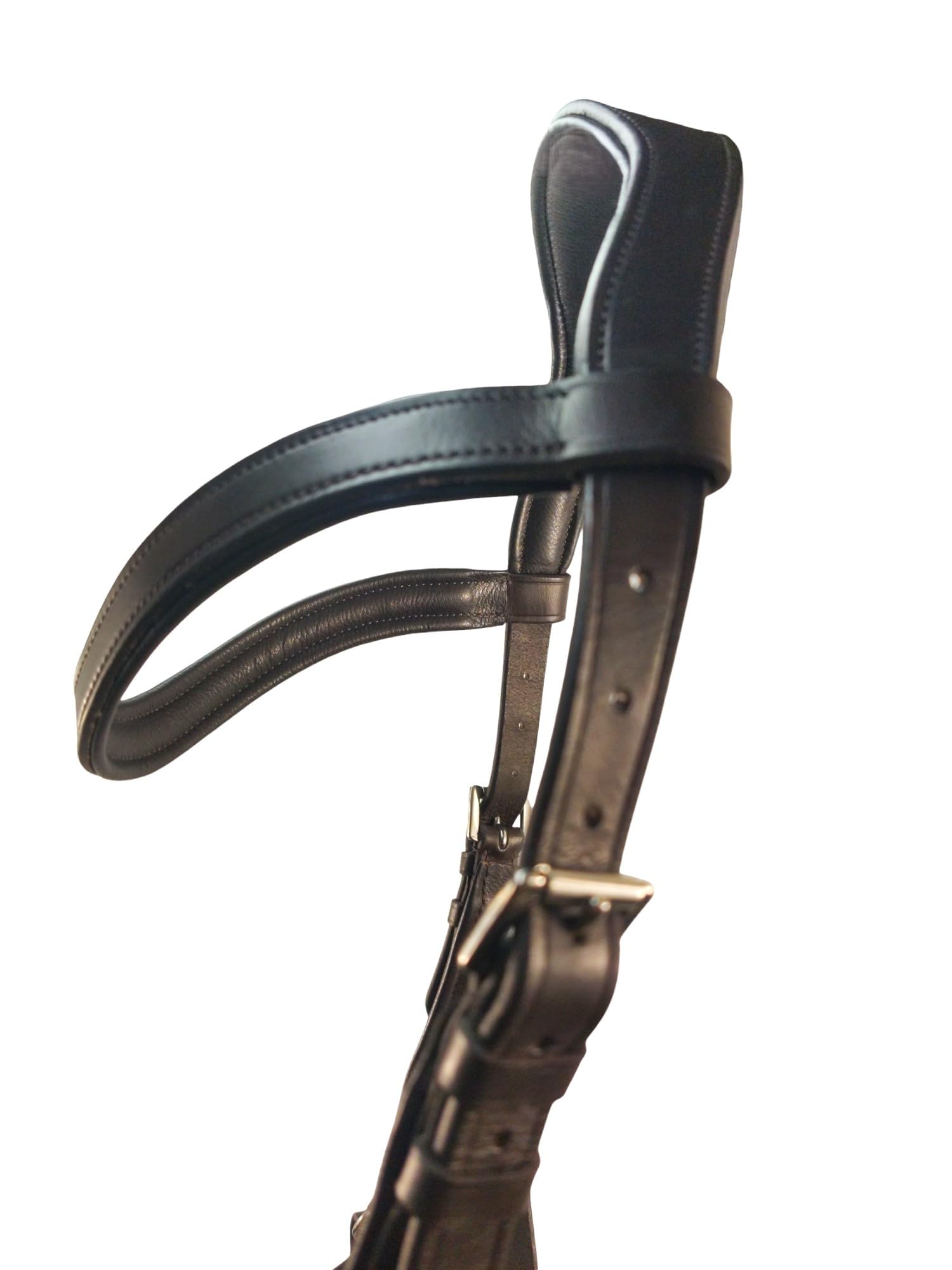 Premium MICKLEM Horse Bridle - Havana Brown Leather - Full Size for Comfort & Control - Perfect for Dressage, Jumping & Trail Riding