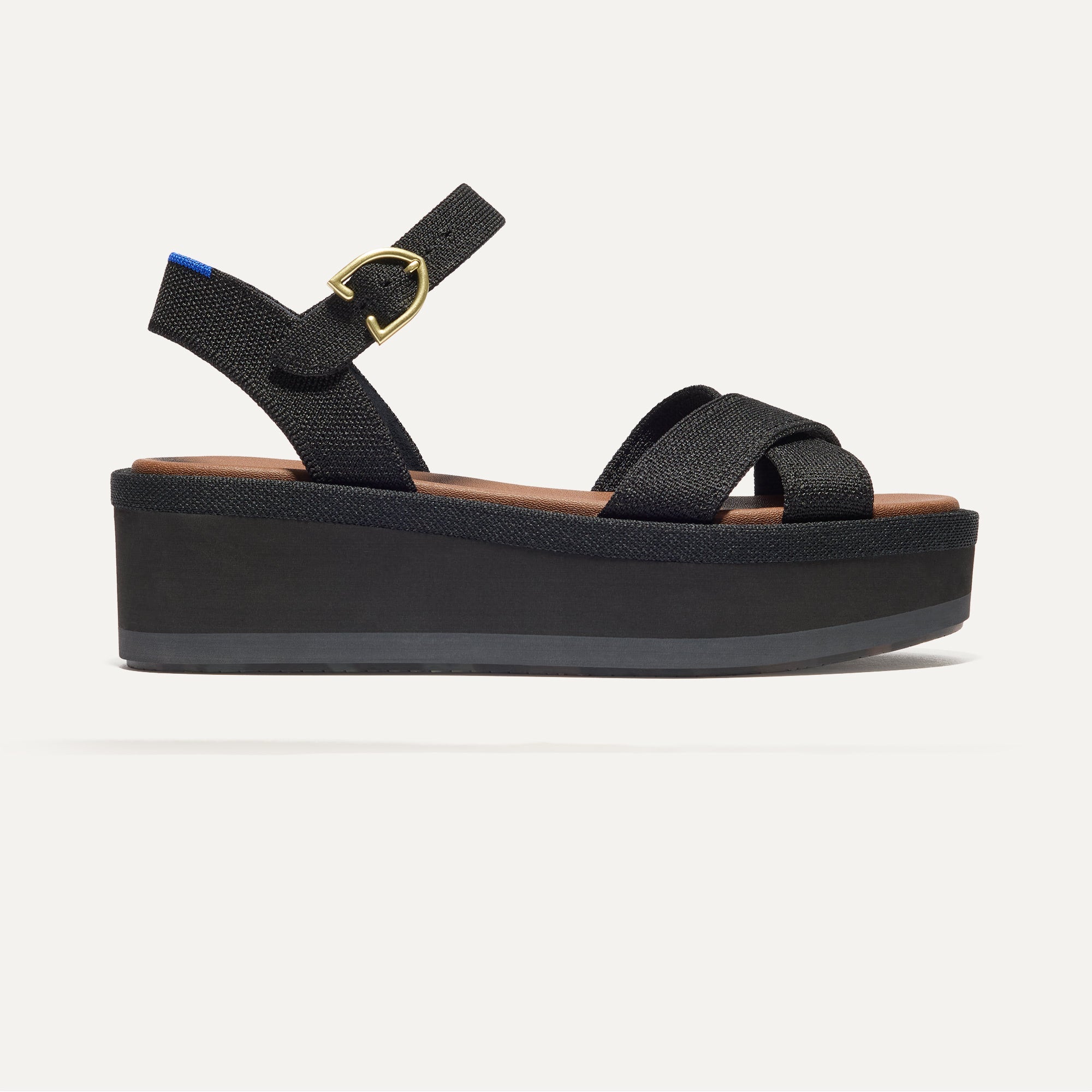 Criss-Cross Lightweight Wedge Sandal for Women - Comfortable Black Summer Shoes | Perfect for Beach, Vacation & Casual Outfits