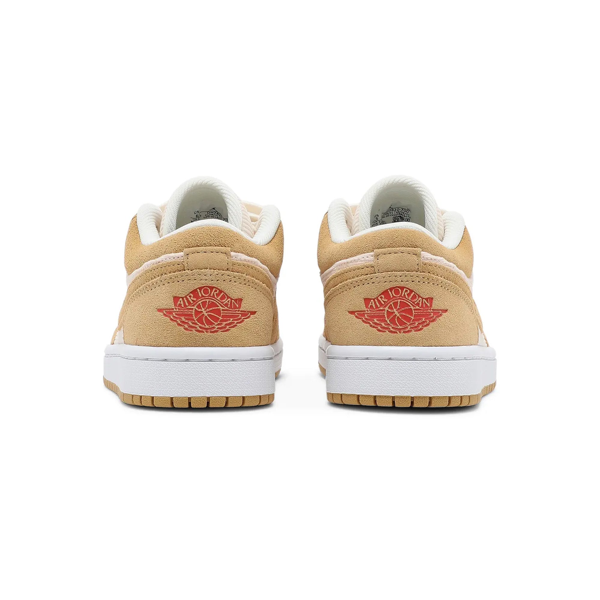 Air Jordan 1 Low 'Corduroy Suede' Women's Sneakers - Comfortable Retro Basketball Shoes for Casual Wear & Street Style Fashion