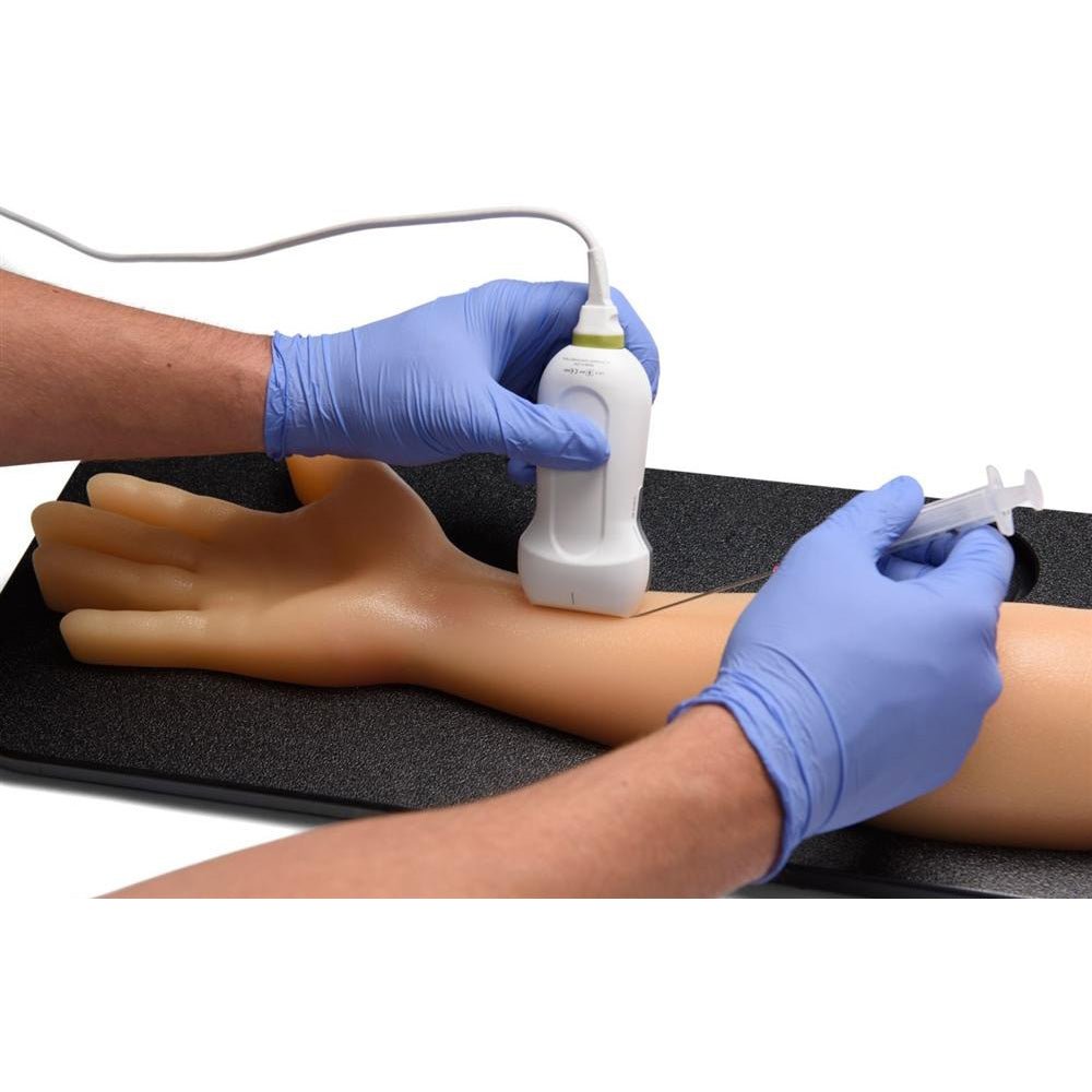 Gen II PICC with IV & Arterial Line Vascular Access Ultrasound Trainer - Medical Simulation for Ultrasound Guided PICC Insertion, X-Ray Positioning Practice & IV Therapy Training