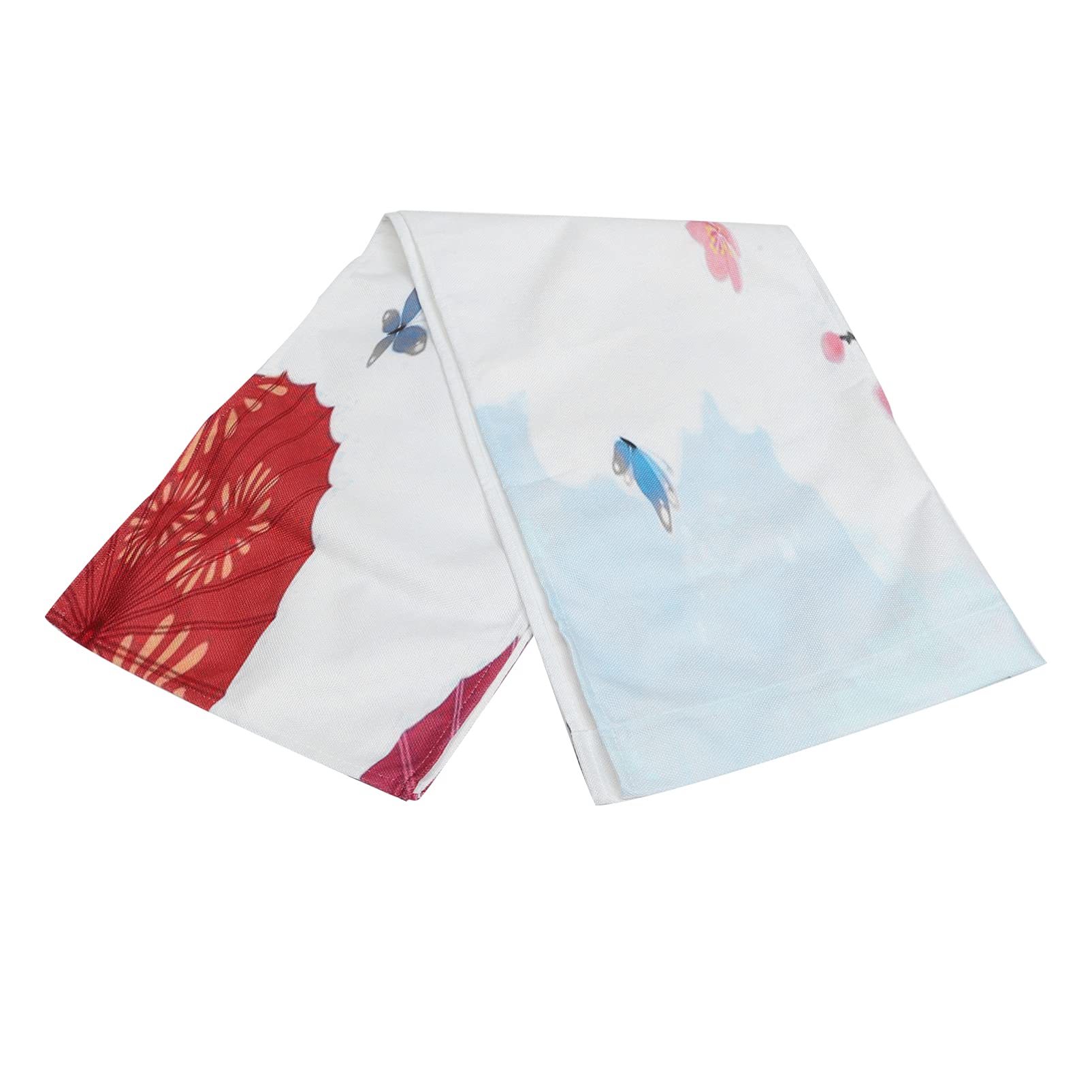 HEALLILY Japanese Cherry Blossom Noren Curtain - Traditional Doorway, Kitchen, Bedroom & Bathroom Window Tapestry - Elegant Wall Hanging for Living Room Decor (Perfect for Home, Apartment, Dorm & Office Partition)