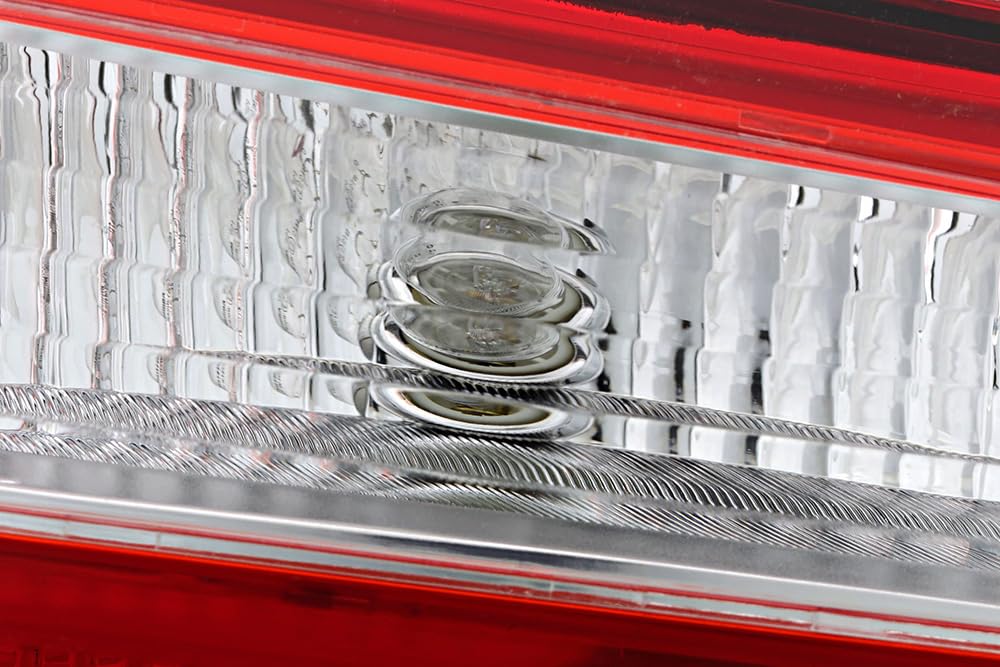 Kia Rio Sedan Inner Tail Lights Lamps Set - Compatible with 2012-2017 Models - Driver & Passenger Side Replacement - Perfect for Night Driving & Enhanced Vehicle Safety
