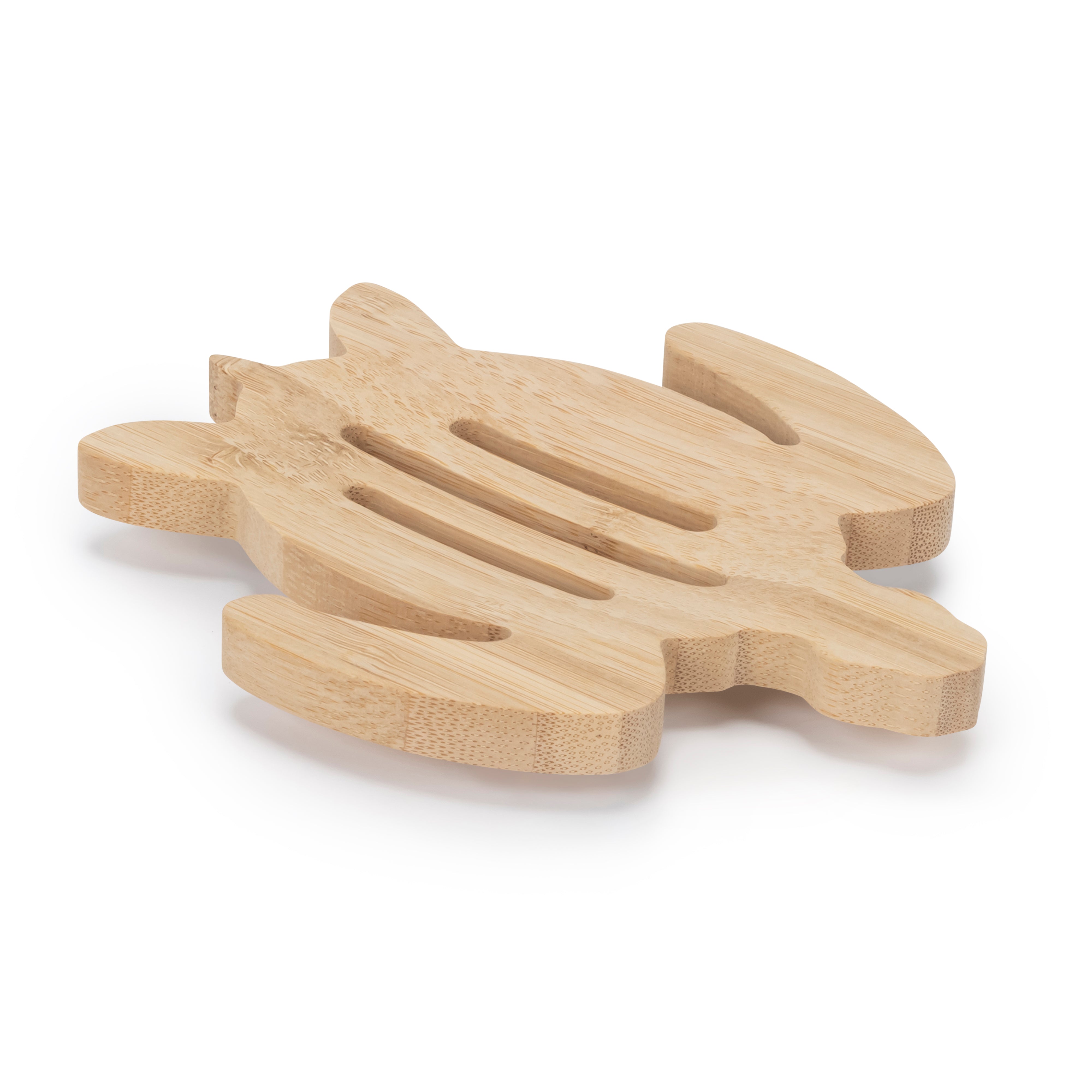 Non-Slip Turtle Shaped Soap Dish Holder - Cute Bathroom Decor for Kids & Adults - Perfect for Showers, Bathtubs, and Sink Countertops