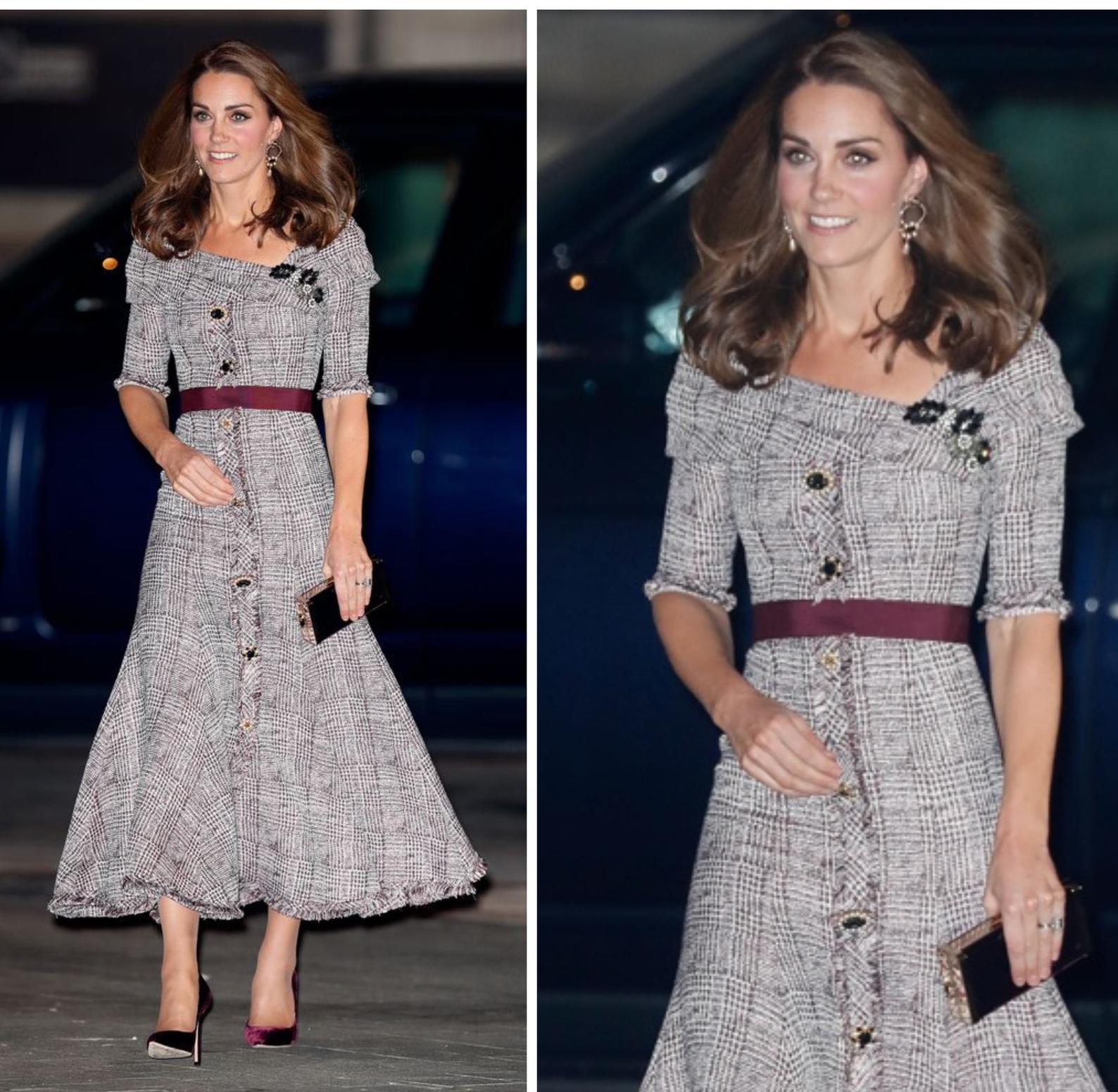 Plaid Cambridge Dress - Kate Middleton Inspired Elegant Outfit for Women | Perfect for Office, Parties & Formal Events