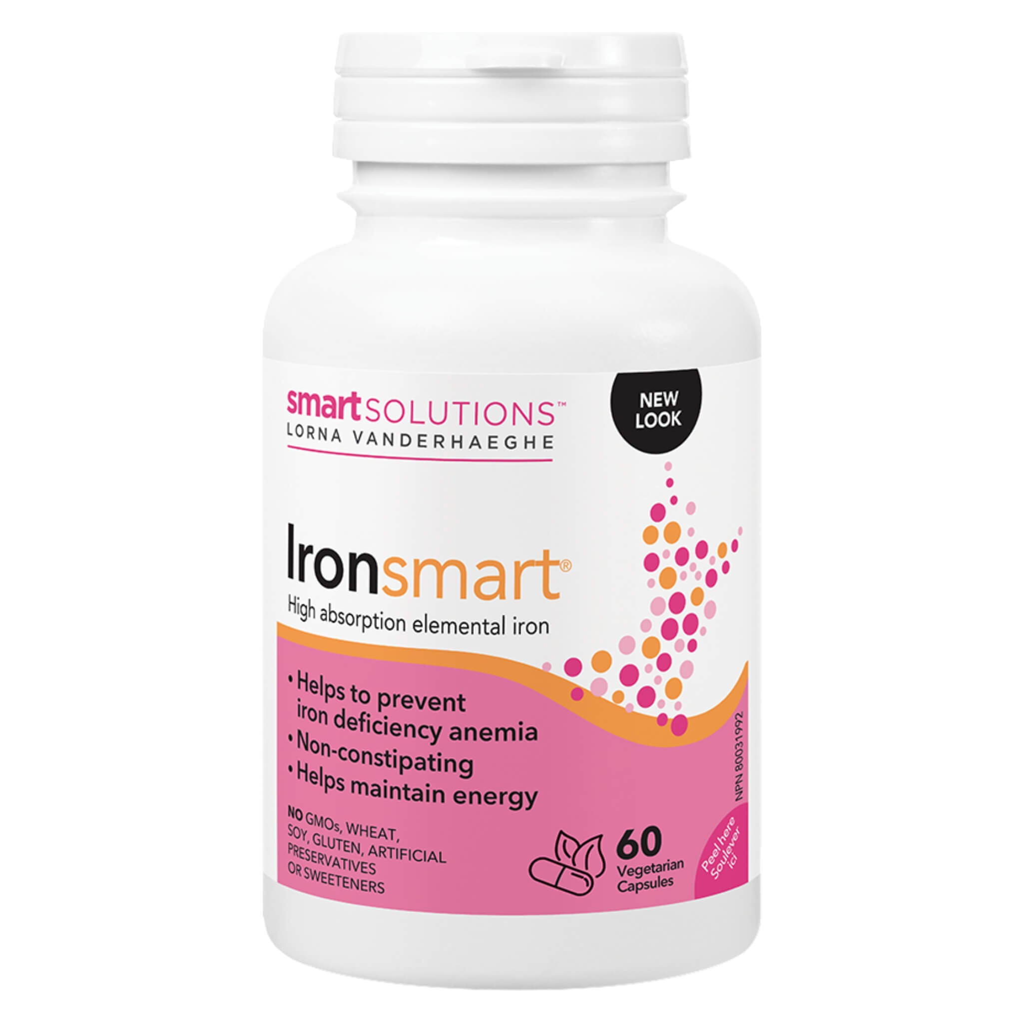 Iron Smart Capsules - Premium Iron Supplement for Energy & Vitality - Supports Healthy Blood & Immune System - Ideal for Active Lifestyles, Pregnancy & Vegetarian Diets