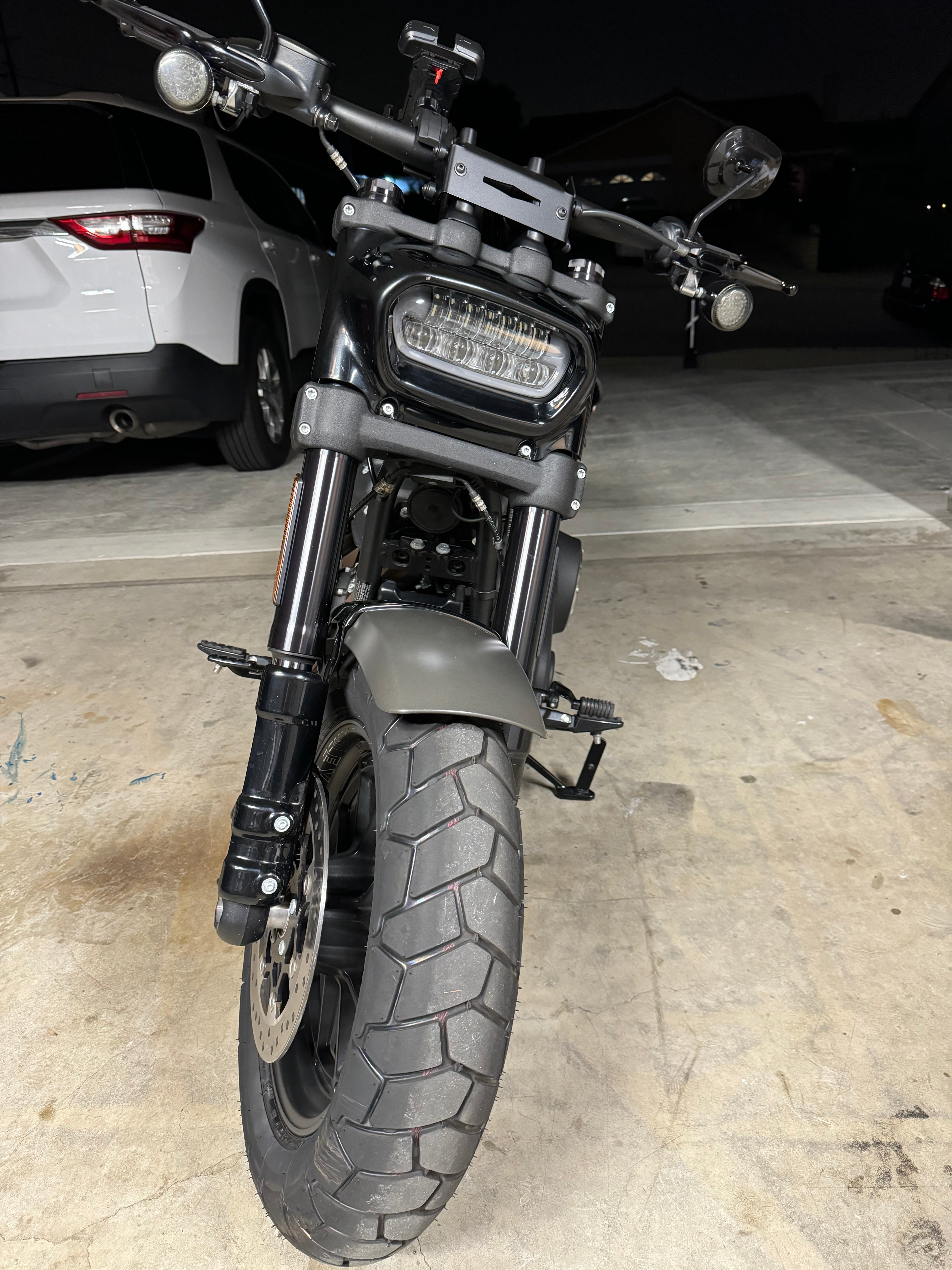 Eagle Lights BRITE AF LED Headlight for 2008-2023 Harley Davidson Fat Bob - High Performance Motorcycle Headlamp for Night Riding & Enhanced Visibility