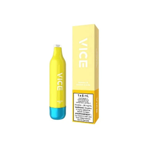 VICE 2500 Puffs Disposable Vape Pen - 6 Pack (Alberta) | Rechargeable & Portable for Travel, Parties, and On-the-Go Vaping