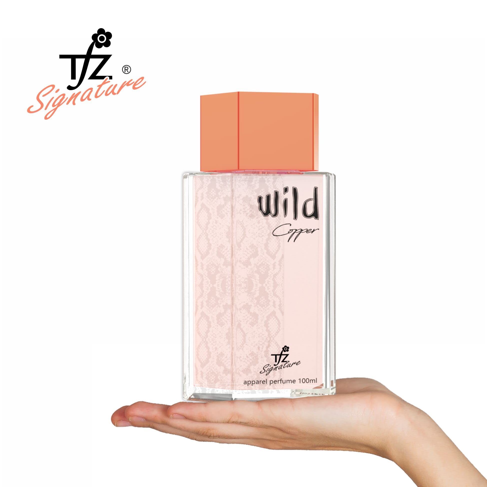 TFZ Wild Copper Perfume Spray for Women & Men - Long Lasting Eau De Parfum - Luxury Fragrance for Date Night, Office & Special Occasions