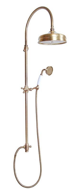 Maxima Classic Non-Mixer Shower Set in Bronze - Premium Bathroom Fixture for Modern & Vintage Bathrooms