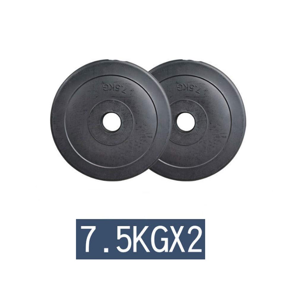 **Fevilady 2-Pack 5 cm Olympic Barbell Weight Plates – Cement Sandstone Mixture for Strength Training, Fitness, Bodybuilding – Perfect for Home Gym & CrossFit Workouts**