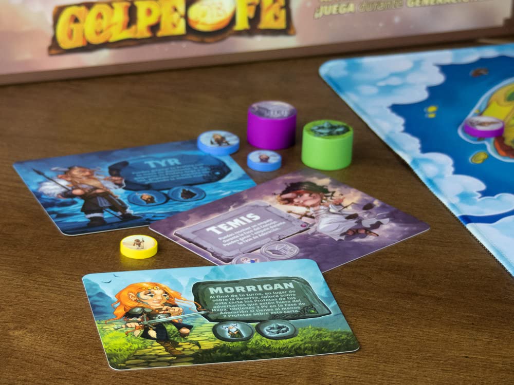 Maldito Games Golpe de Fe - Spanish Card Game for Adults & Parties | Fun Strategy Game for Game Nights, Social Gatherings & Family Events