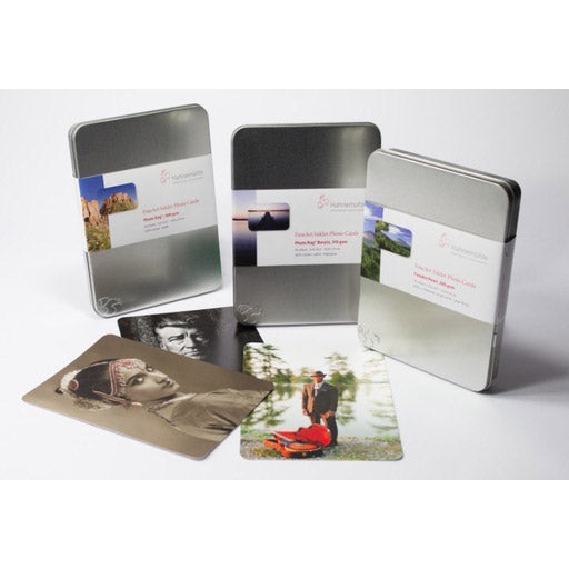 Hahnemühle Museum Etching Paper - 30 Premium Art Cards in Elegant Tin Box for Artists & Collectors | Perfect for Sketching, Printmaking & Gift Giving