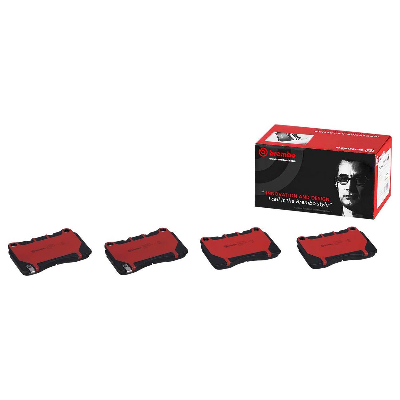 Brembo High-Performance Brake Pads for 2004-2014 Subaru WRX STI - Perfect for Racing & Daily Driving