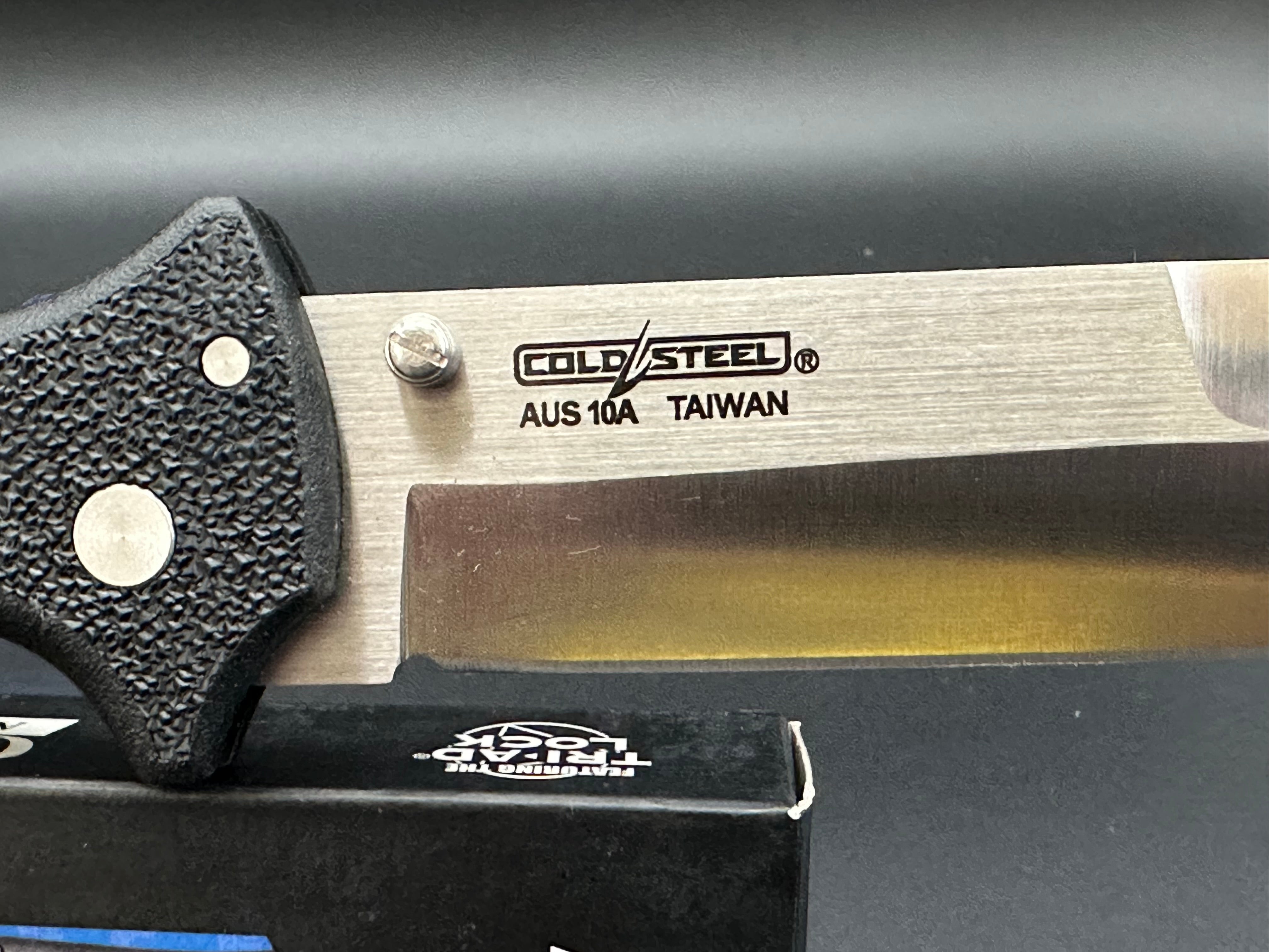 Cold Steel Counter Point XL - Premium Tactical Knife for Outdoor Survival, Hunting & Camping | High-Quality Stainless Steel Blade with Secure Grip Handle | Perfect for Bushcraft, Self-Defense & Everyday Carry (EDC)