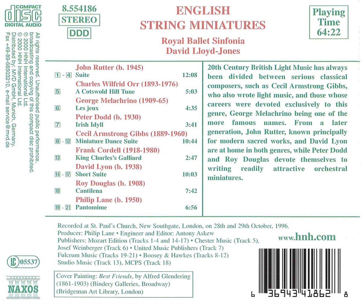 English String Miniatures Vol. 1 - Classical Music Collection for Relaxation, Study & Dinner Parties | Premium Quality Audio