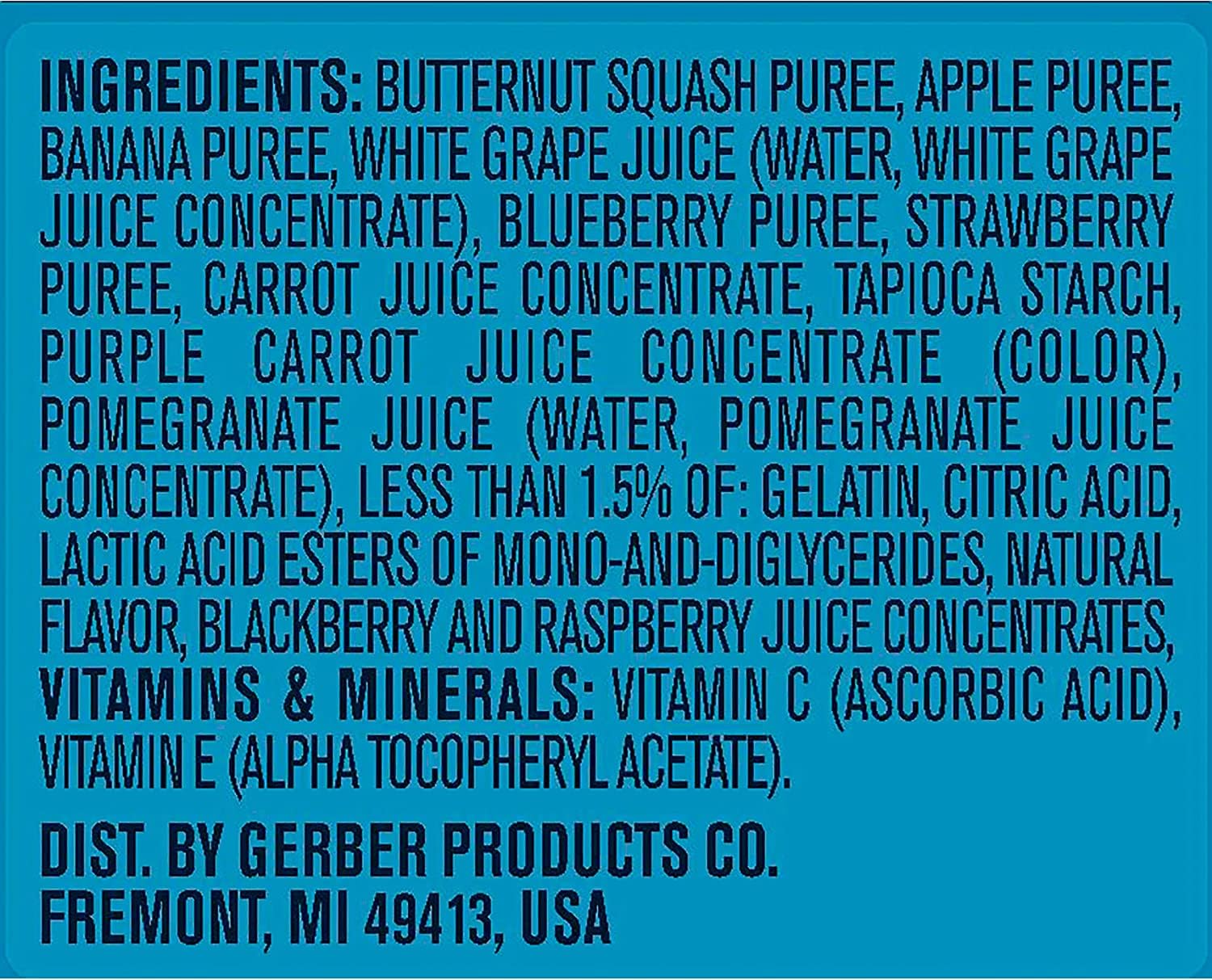 Organic Gerber Baby Snacks - Fruit & Veggie Melts, Very Berry Blend, 1 Ounce (Pack of 7) | Healthy Toddler Finger Food for On-the-Go, Daycare & Travel Snacking