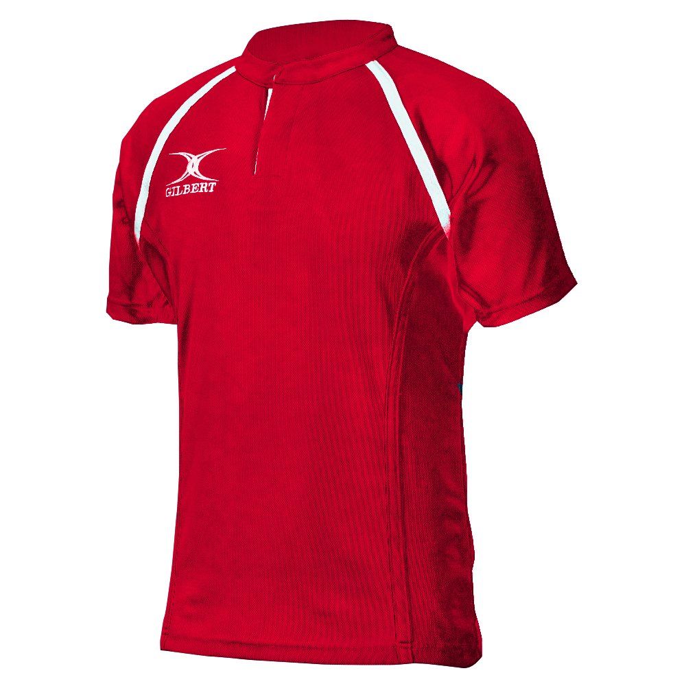 Gilbert XACT II Rugby Jersey - High-Performance Rugby Shirt for Men & Women - Breathable & Durable for Training & Matches