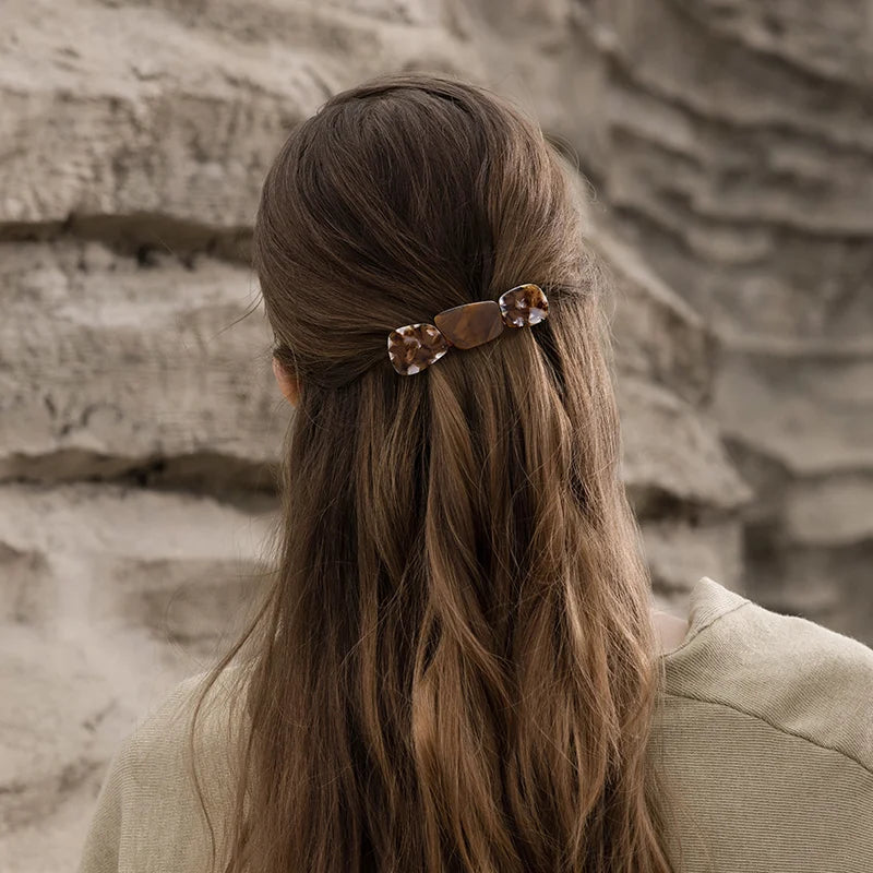 Tara Medium Barrettes Hair Clips for Women & Girls - Perfect for School, Work, and Special Occasions