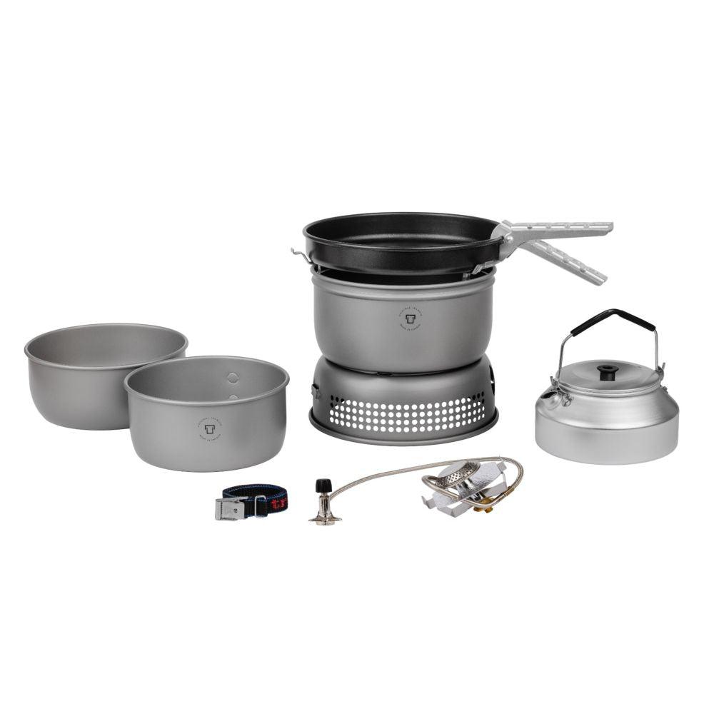 Trangia 25 HA Camping Stove Cookset - Lightweight Backpacking Stove for Outdoor Cooking, Hiking & Camping Adventures