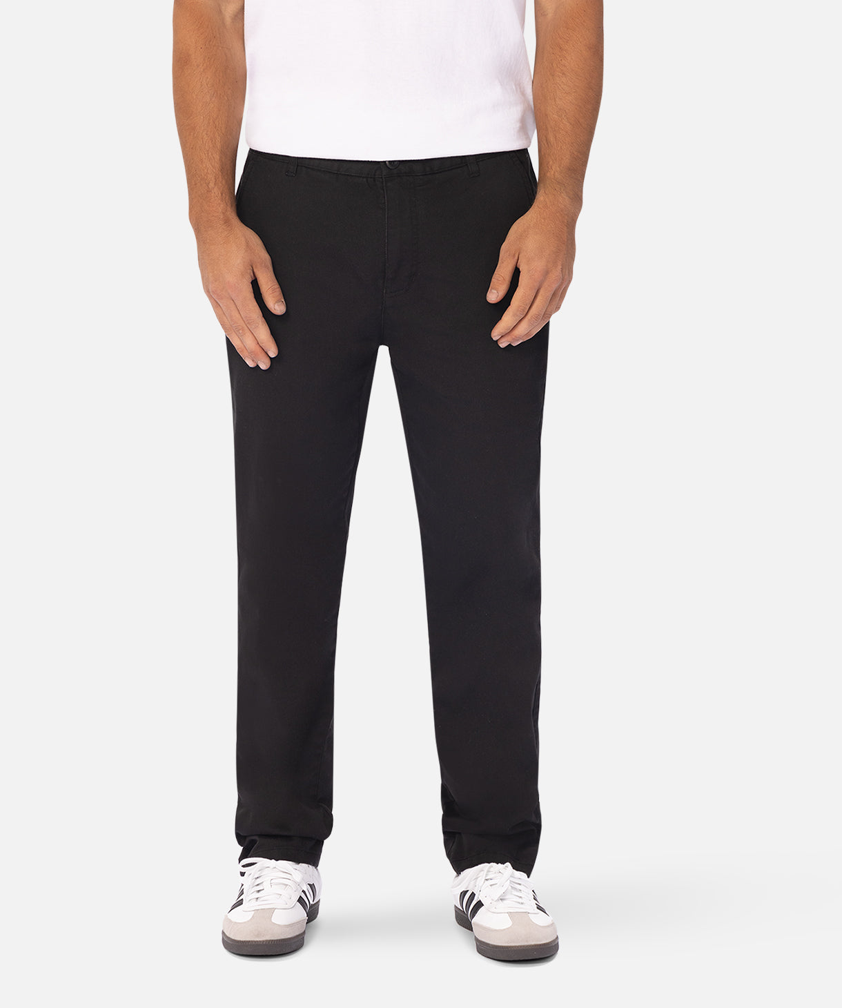 Premium Comfort Cuba Chino Pants for Men - Classic Black Casual Trousers | Perfect for Office, Travel & Everyday Wear