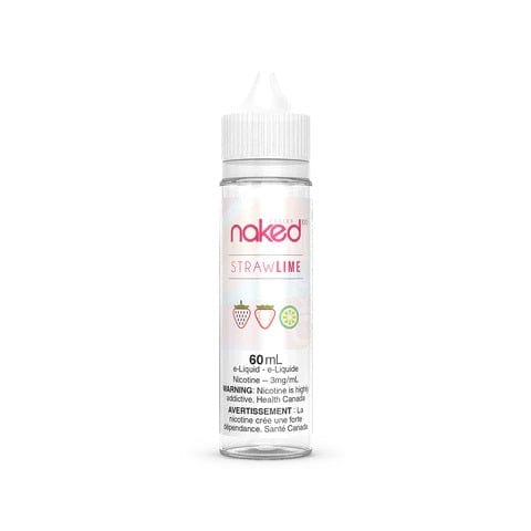 Naked 100 E-Liquid Straw Lime (Berry Belts) 60mL - Refreshing Vape Juice for All-Day Enjoyment