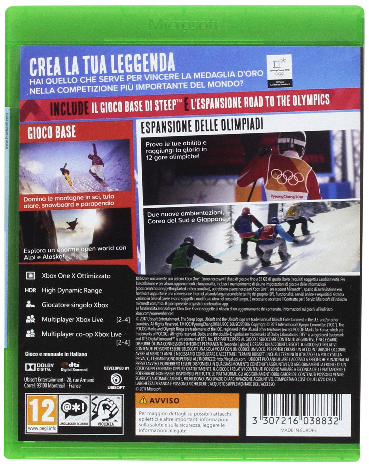 Steep Winter Games Edition for Xbox One - Extreme Snowboarding & Skiing Adventure Game for Winter Sports Fans
