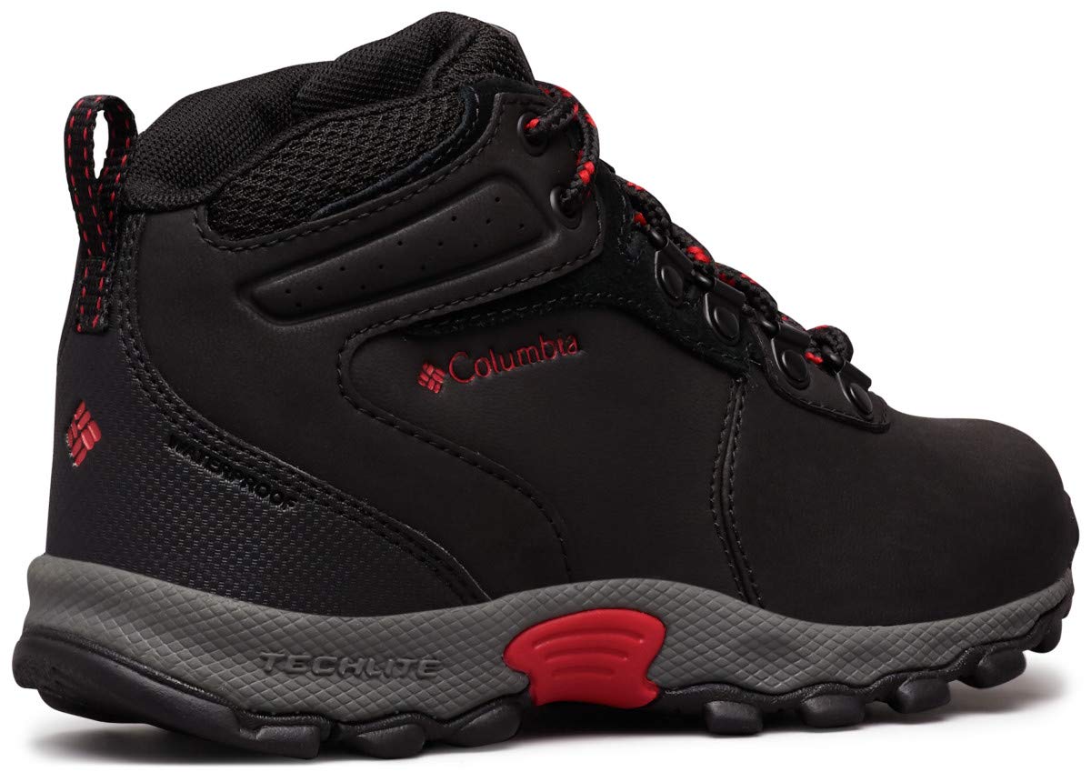 Columbia Kids' Newton Ridge Waterproof Hiking Boots - Lightweight Outdoor Shoes for Boys & Girls - Perfect for Trail Walking, Camping & Outdoor Adventures