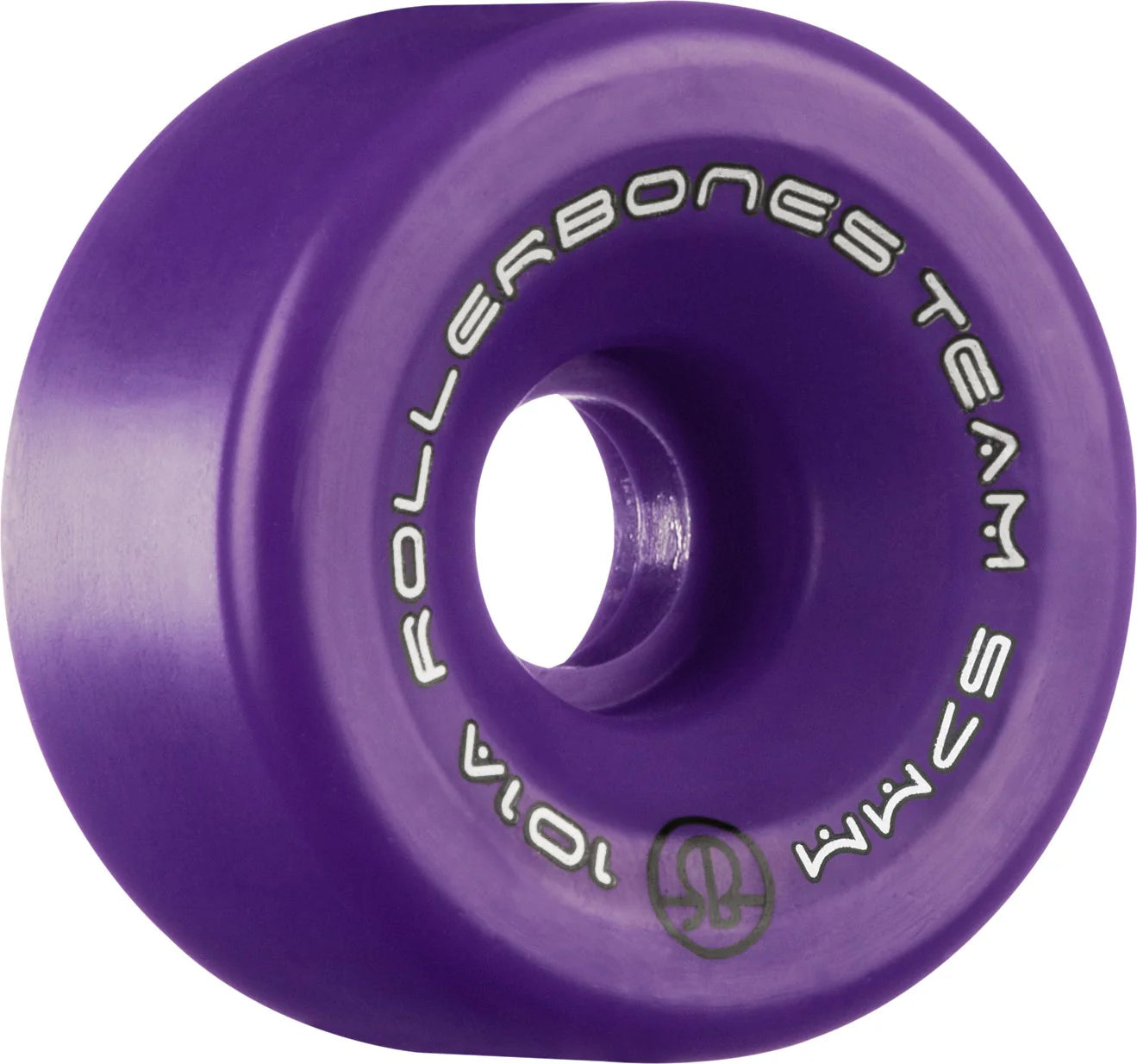 Rollerbones Team Logo 57mm Wheels 8 Pack - High Performance Skate Wheels for Roller Derby & Speed Skating