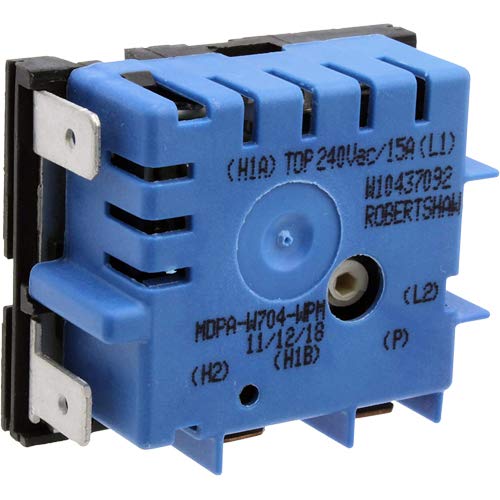 ClimaTek Upgraded Oven Range Infinite Switch Replacement - Compatible with Sears W10437092 | Perfect for Stove & Range Repairs at Home