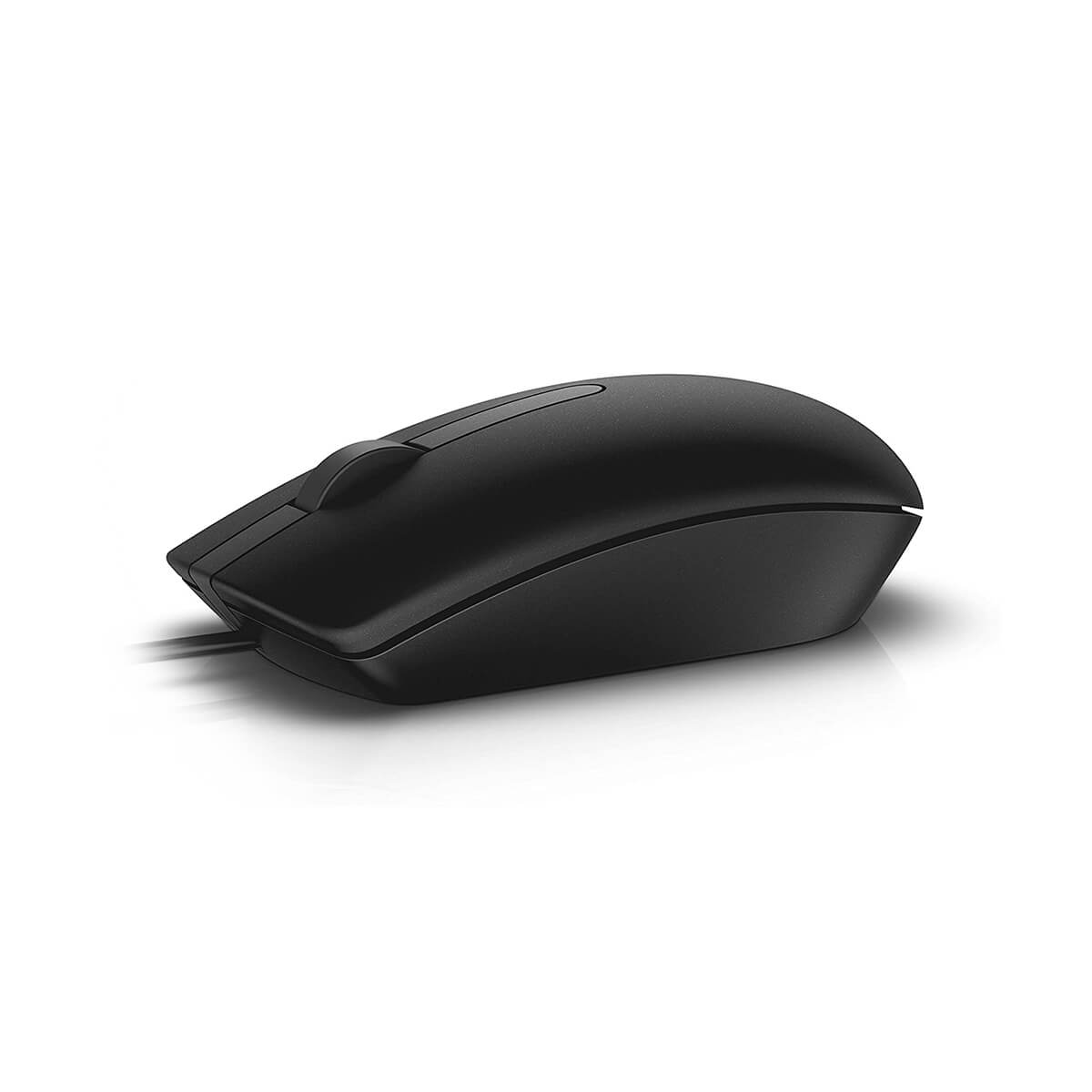 Dell MS116 Wired Optical Mouse - Black, USB Plug & Play for PC, Laptop, Office & Home Use