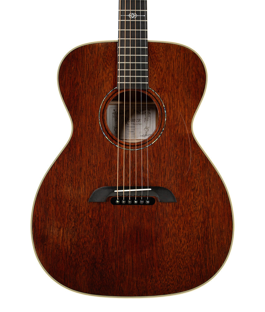 Alvarez Yairi Masterworks Folk/OM Acoustic Guitar - Solid Honduran Mahogany Top & Back | Perfect for Fingerstyle, Folk Music & Live Performances