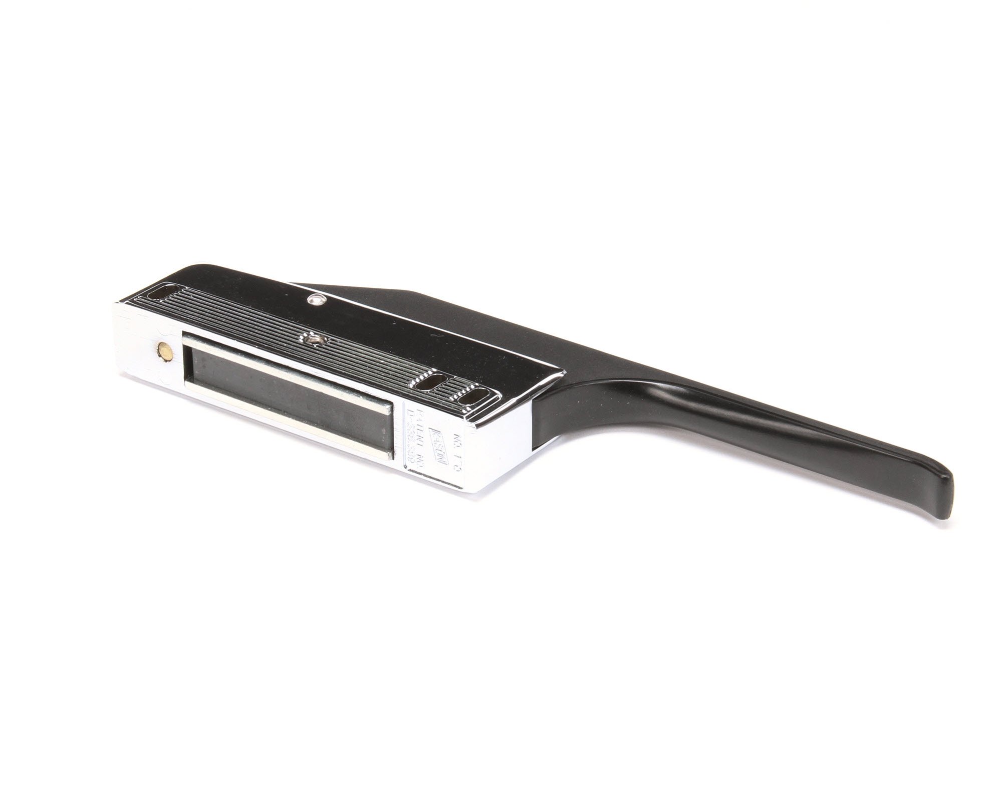 50-1346 Black Plastic Magnetic Handle - Heavy Duty Cabinet & Drawer Pull for Kitchen, Bathroom, Office - Easy Installation & Secure Grip