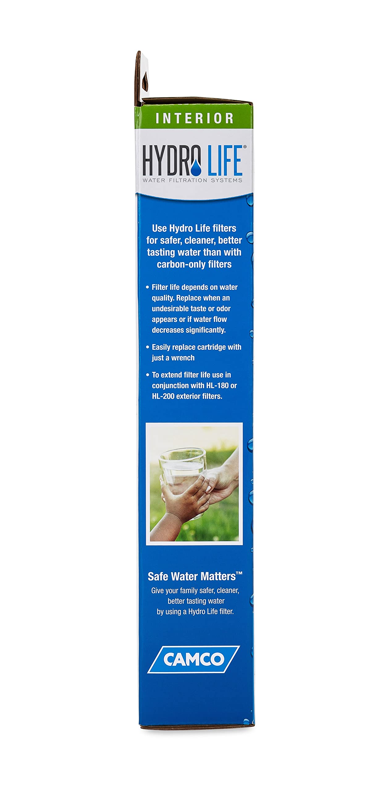 Hydro Life G 2625 Water Filter Replacement for HL 170 - Threaded Connection - Compatible with Under Sink, RV & Home Water Filtration Systems