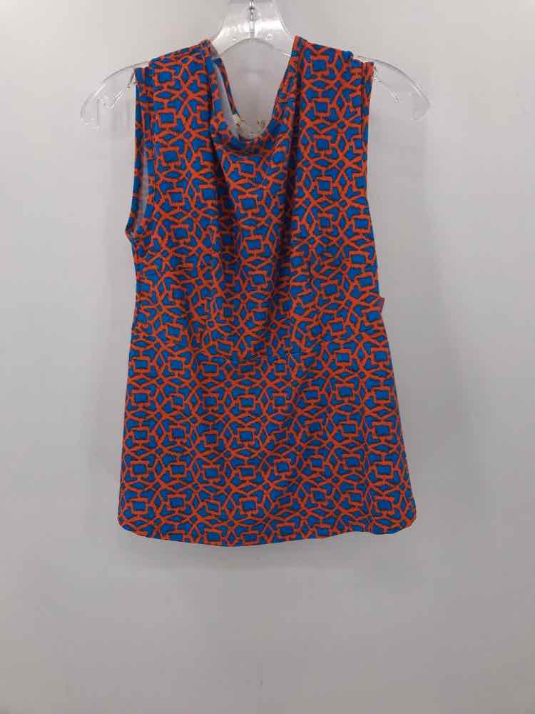 Vintage Aryeh Orange Blouse Size Small - Boho Chic Women's Top for Casual Wear & Layering