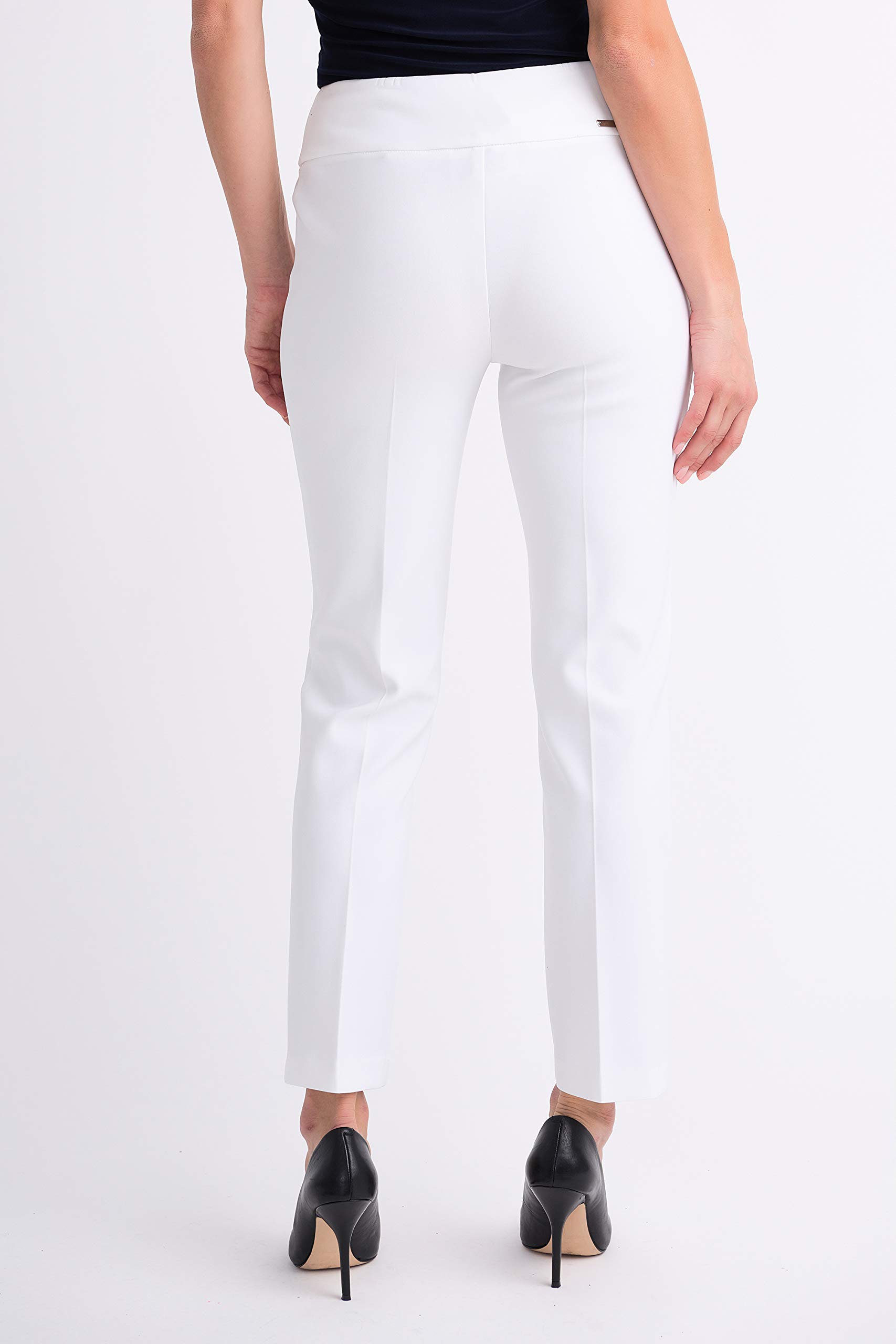 Women's High Waist Cropped Pants - Trendy Casual & Office Wear - Perfect for Work, Travel & Everyday Outfits