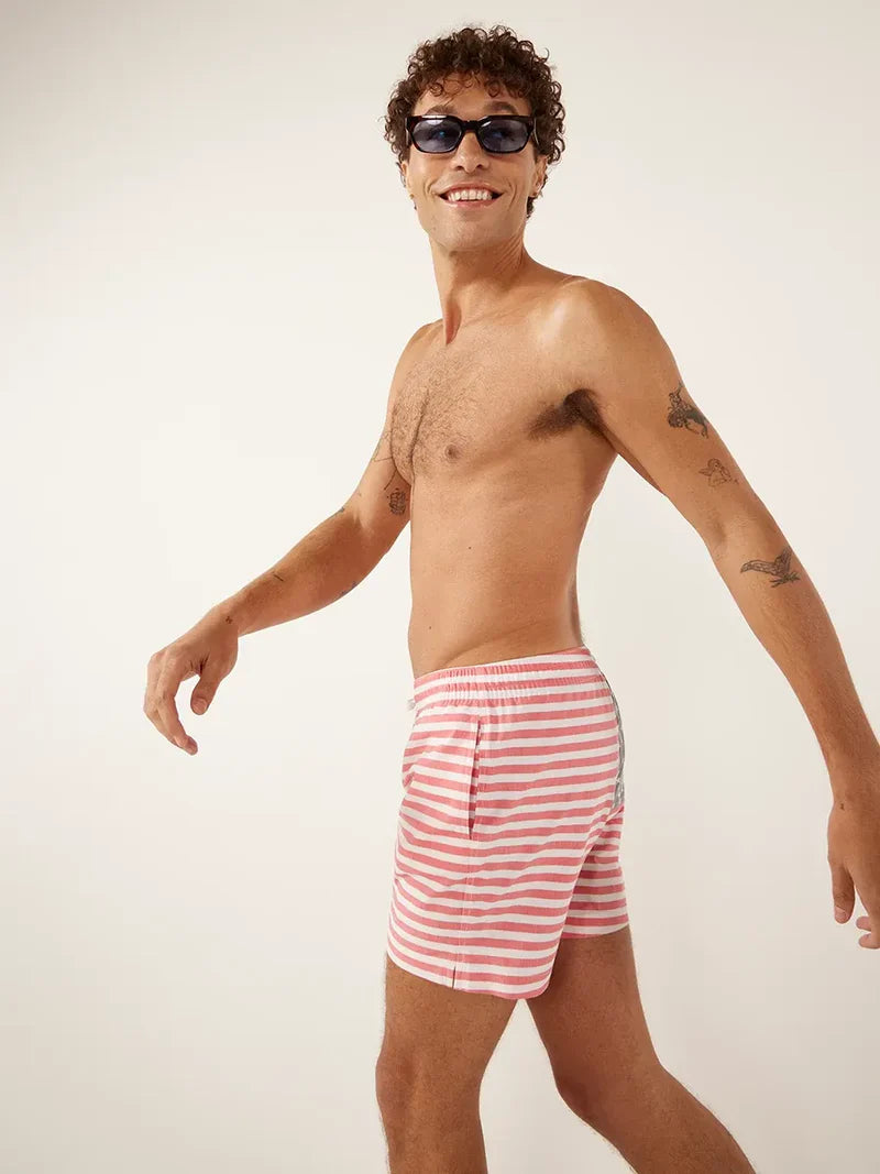 Chubbies 5.5 Inch American Flag Swim Trunks - Quick Dry Swim Shorts for Men | Beach, Pool & Summer Vacation Wear