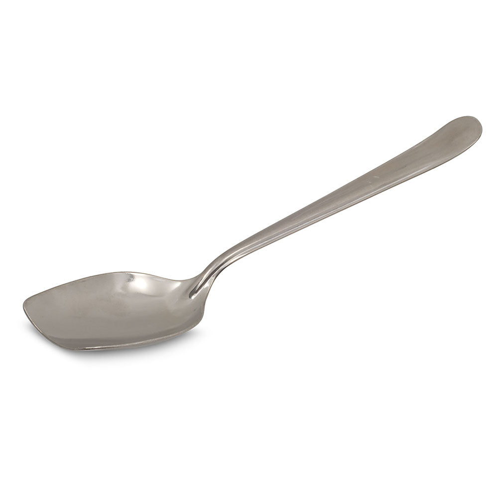 Ergonomic Slanted Utility Spoon - Perfect for Eating, Cooking & Serving - Ideal for Seniors, Kids & People with Limited Mobility